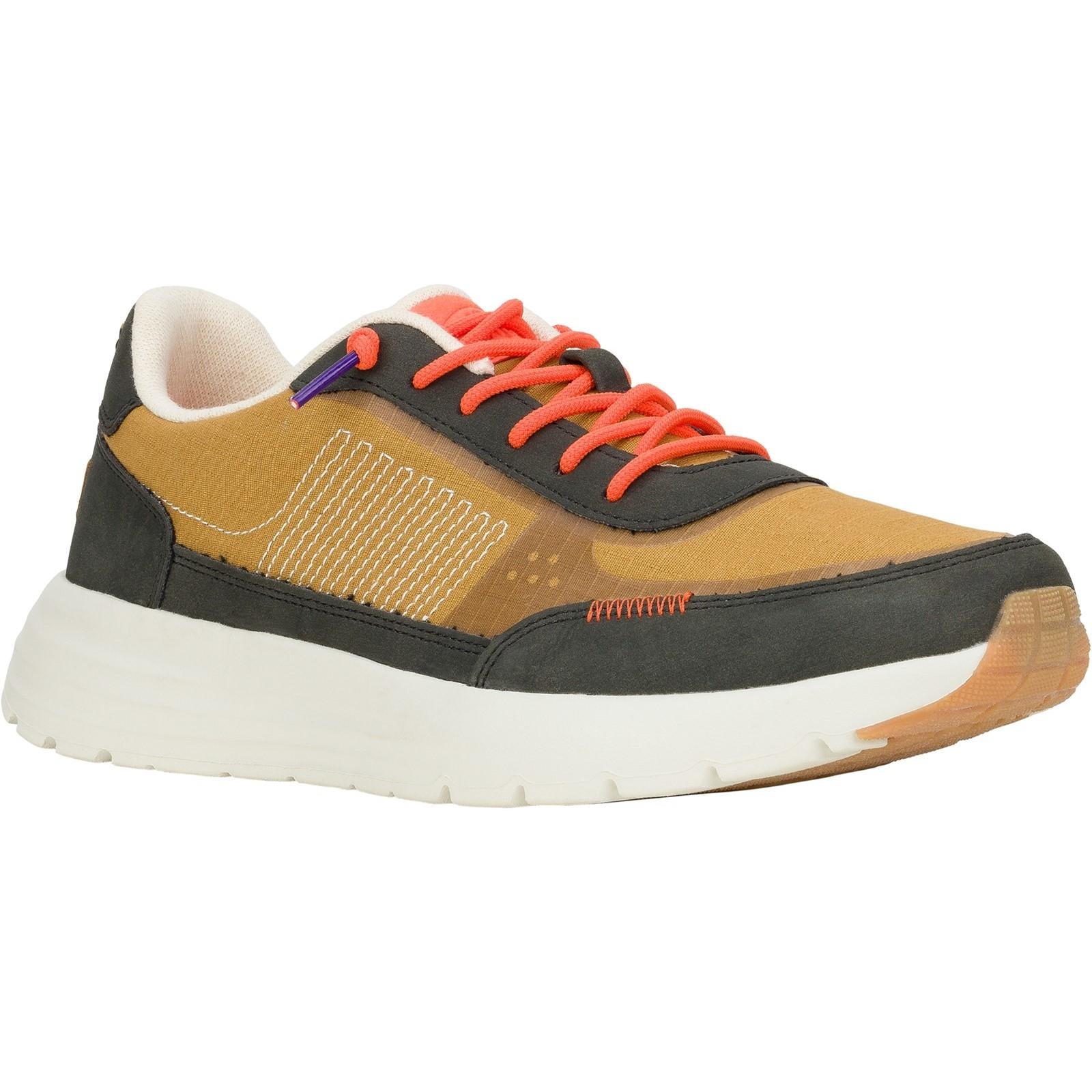 HEYDUDE Mens Sirocco Alta Hype Trainers Walnut - Image 6