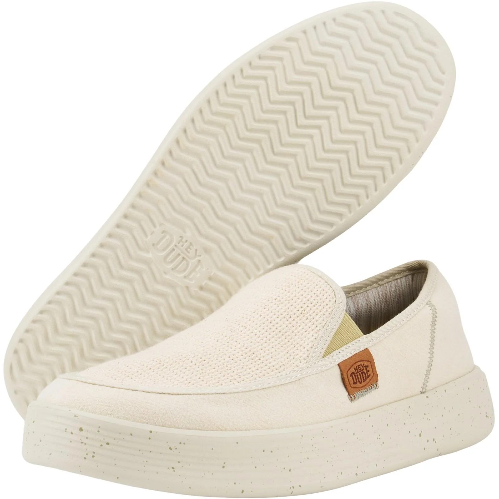 HEYDUDE Mens Sunapee Coastline Shoe Bone - Image 5
