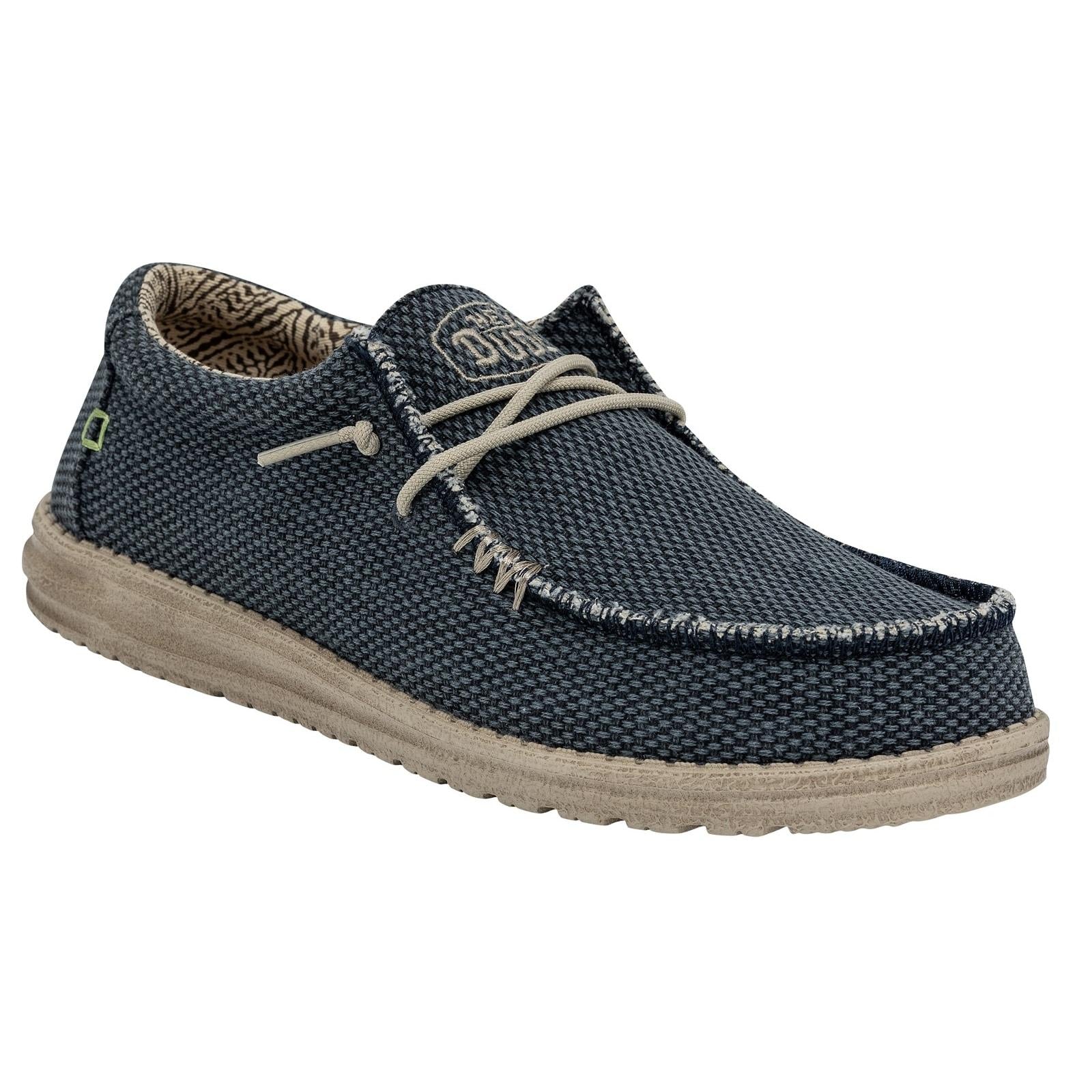 HEYDUDE Mens Wally Braided Blue Night - Image 6