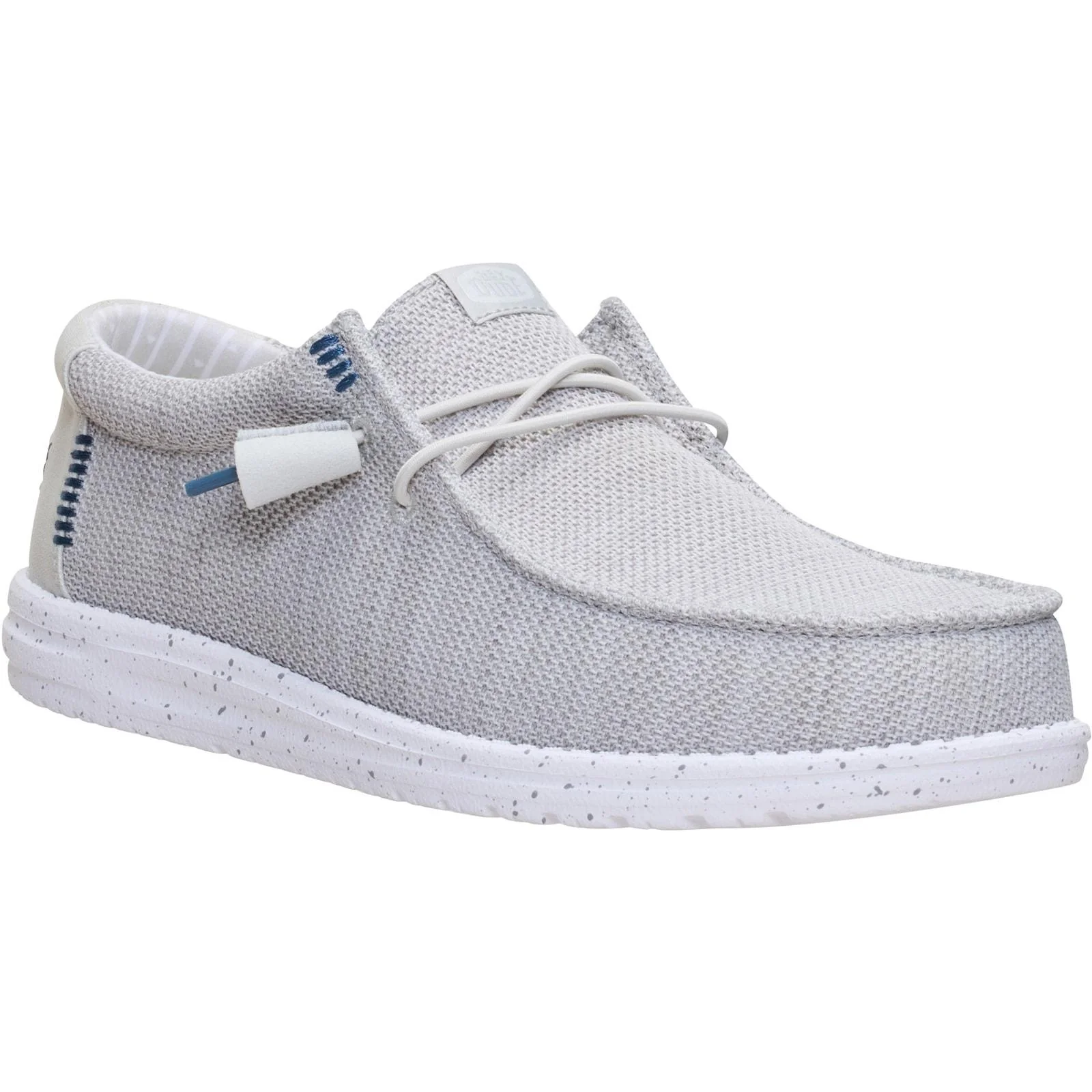 HEYDUDE Mens Wally Stretch Mesh Shoes Dawn Blue/Multi - Image 6