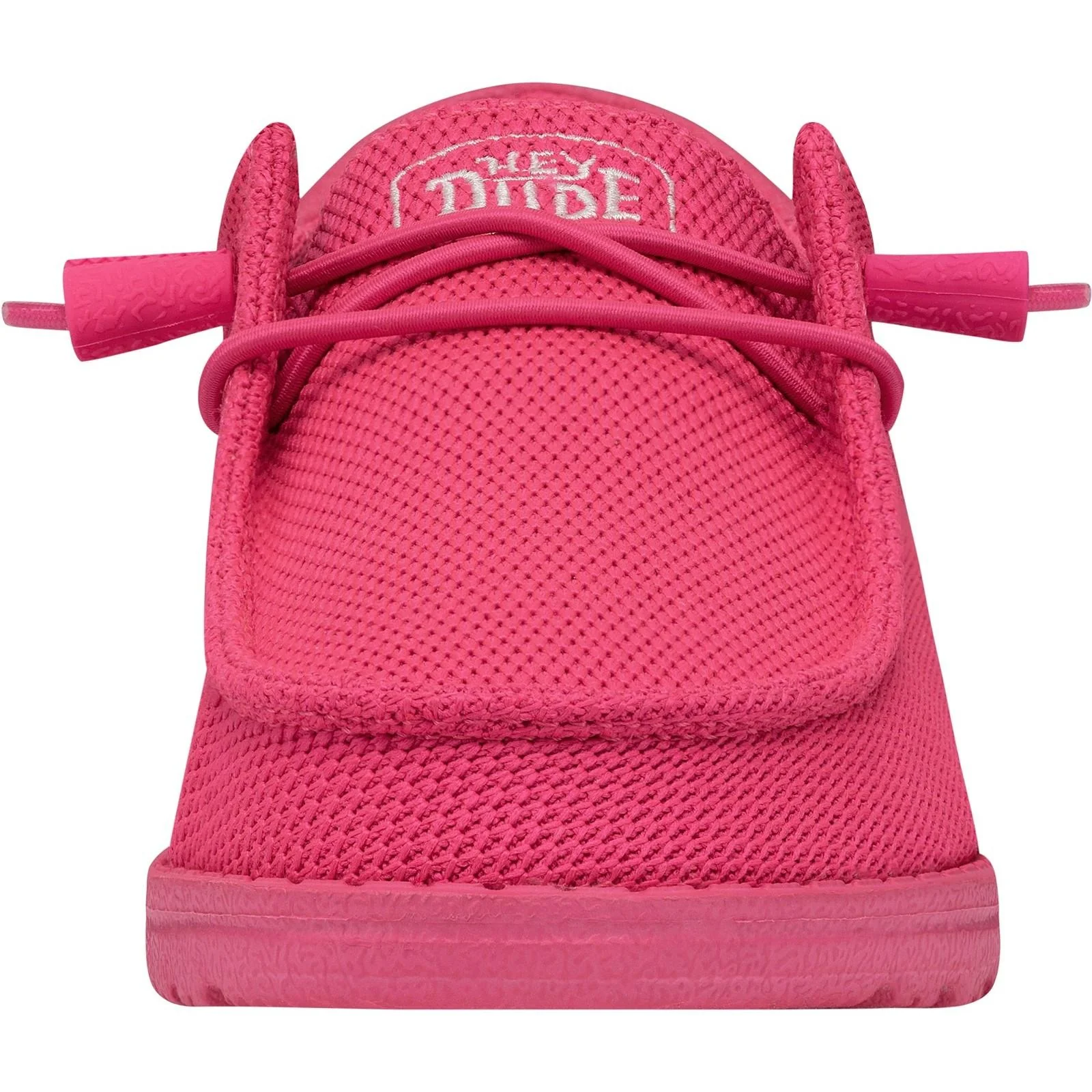 HEYDUDE Womens Wendy Funk Mono Shoes Electric Pink - Image 5