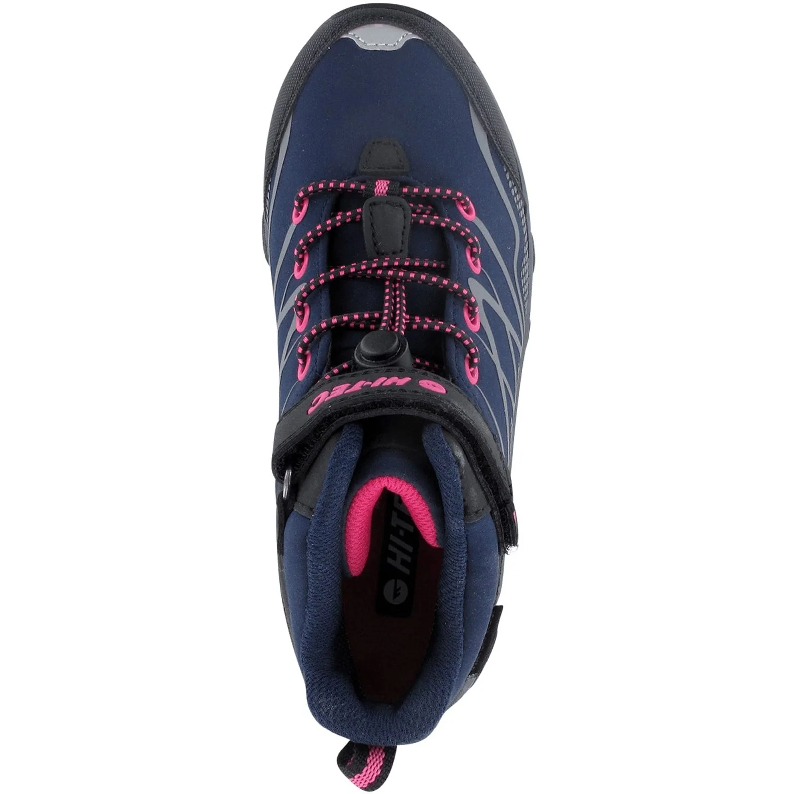 Hi-Tec Girls Blackout Mid Boots Navy/Magenta - Image 4
