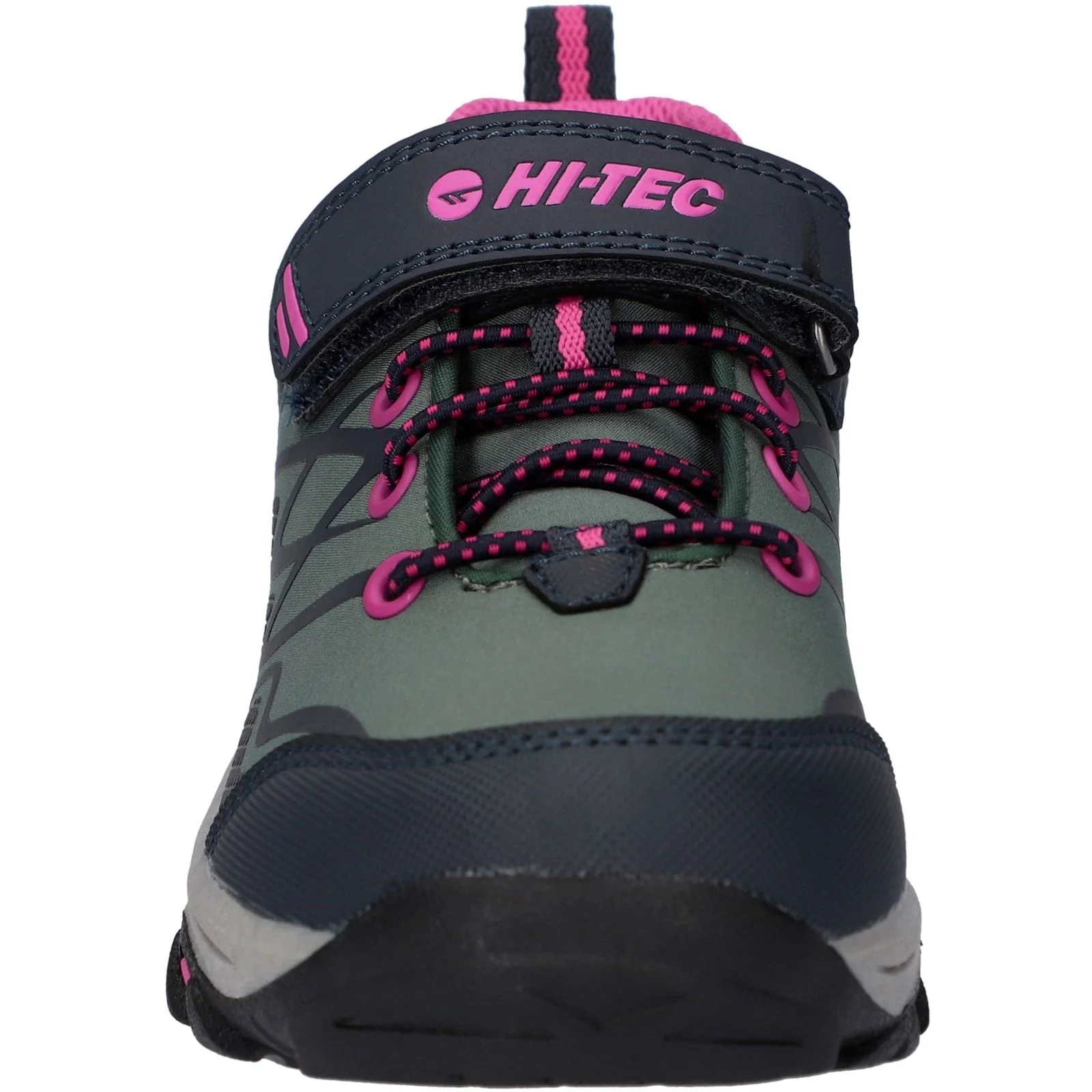 Hi-Tec Junior Girls Blackout Low Boots Dark Forest/India Ink/Pink - Image 5
