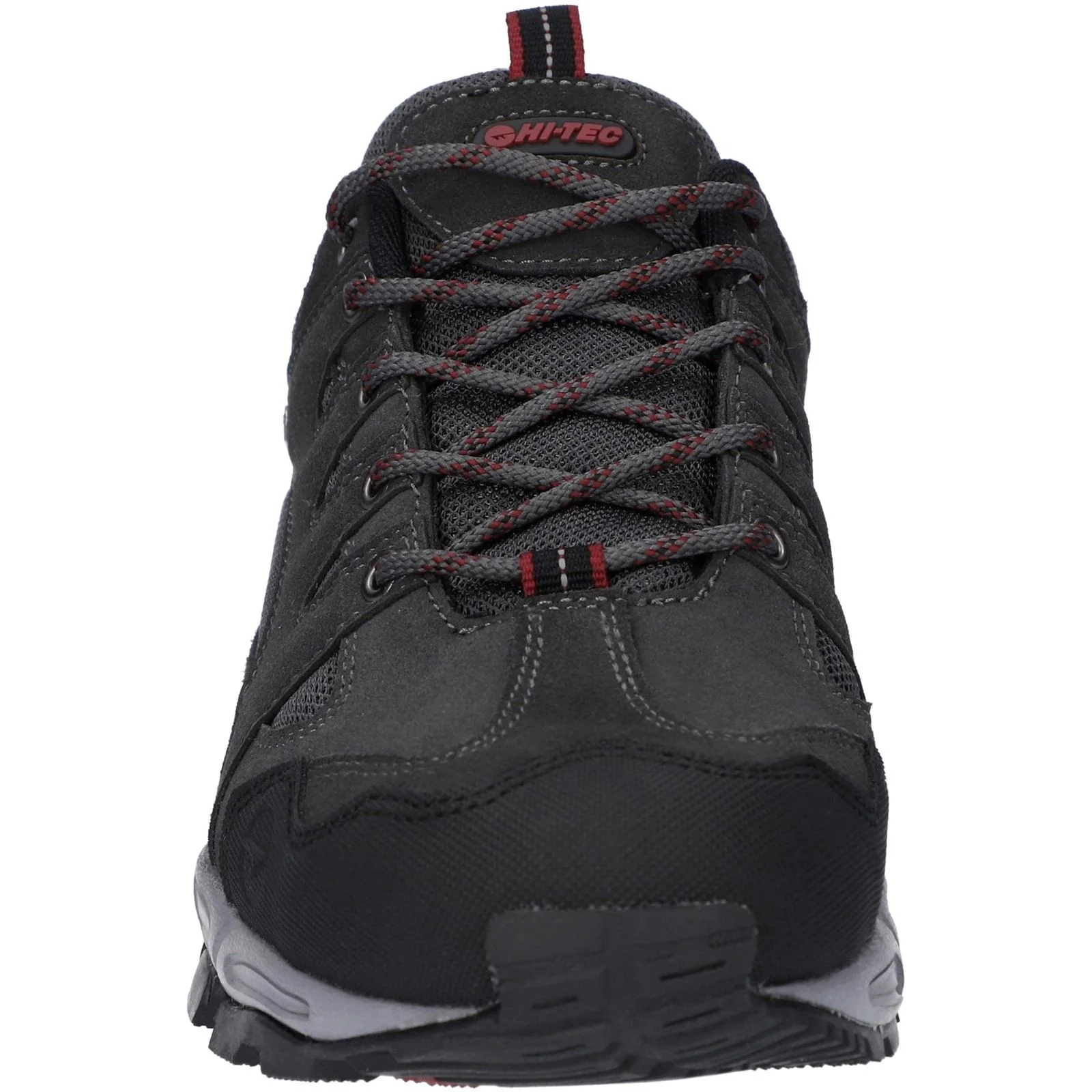 Hi-Tec Mens Auckland Lite Shoes Graphite Grey/Dark Red - Image 5