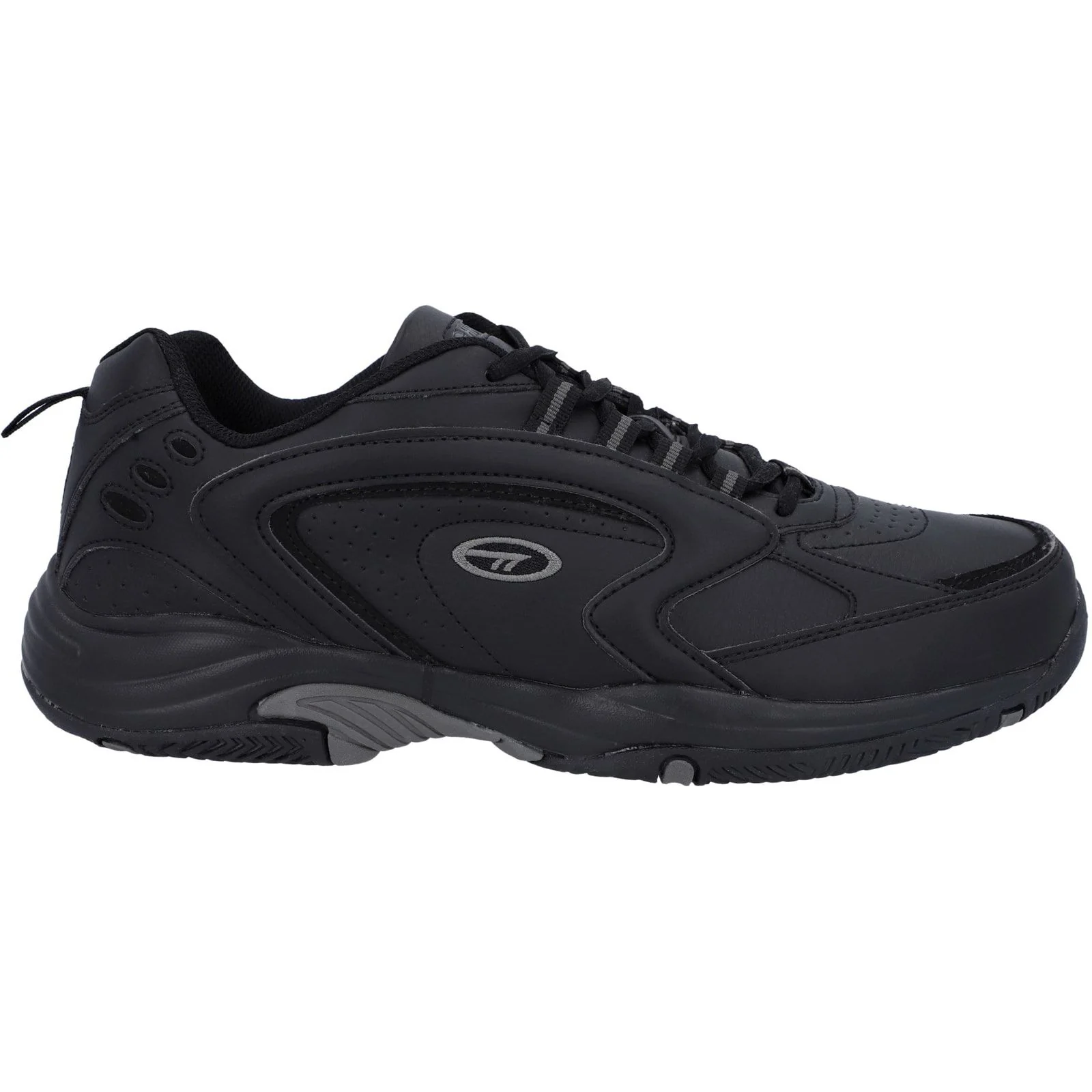 Hi-Tec Mens Blast Lite Wide Trainers Black