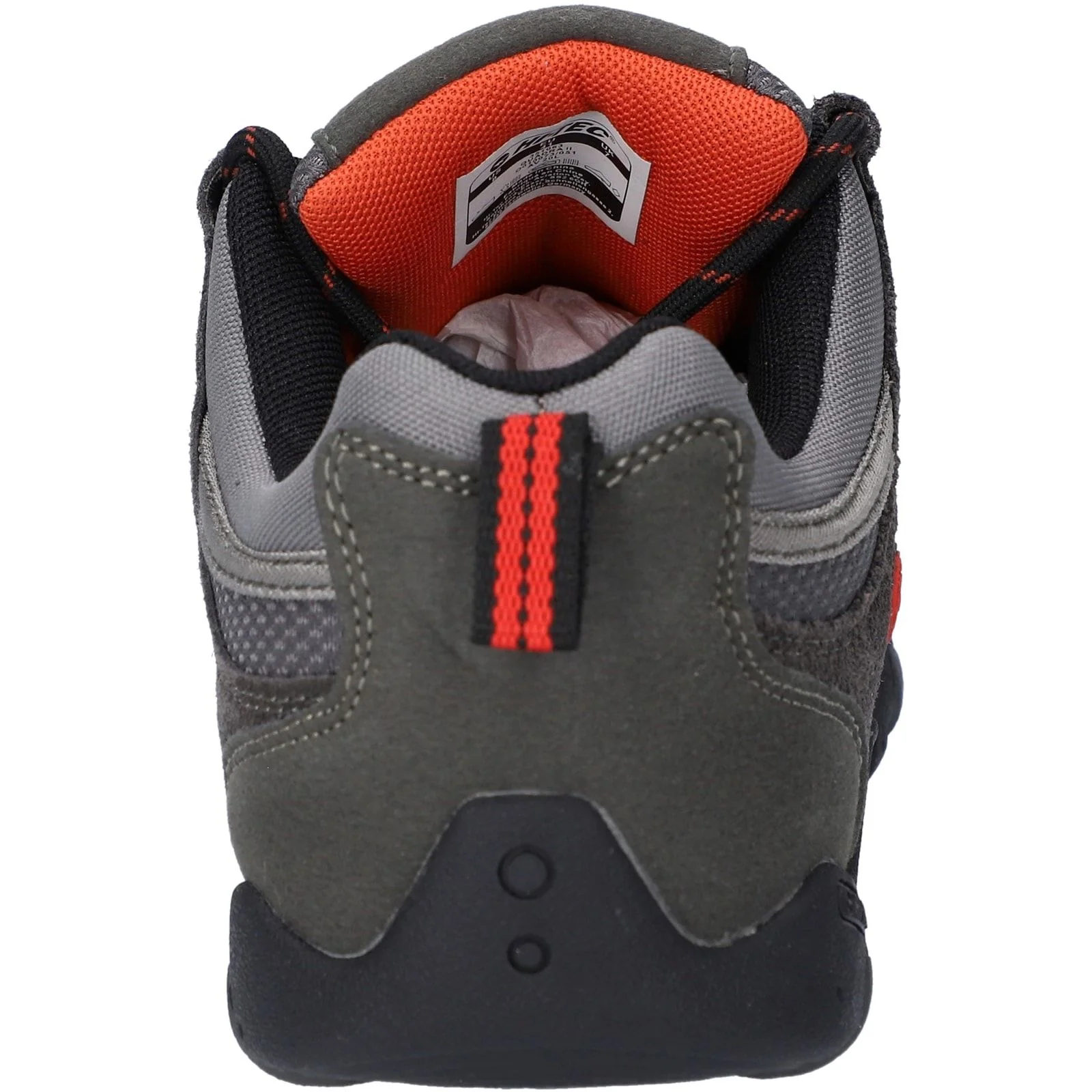 Hi-Tec Mens Quadra II Shoes Charcoal/Zingy Red - Image 4