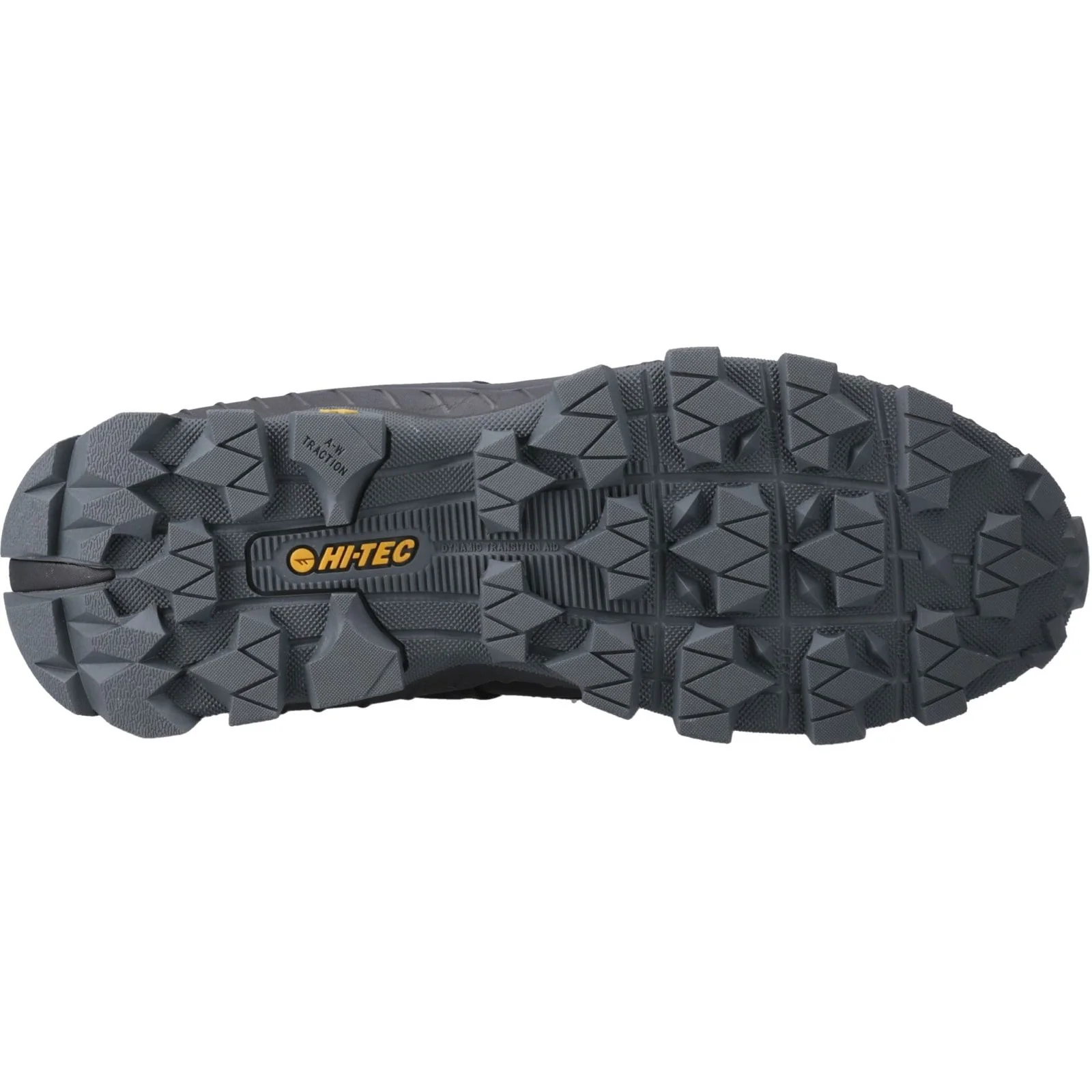 Hi-Tec Mens Rainier Hiking Boots Black - Image 3