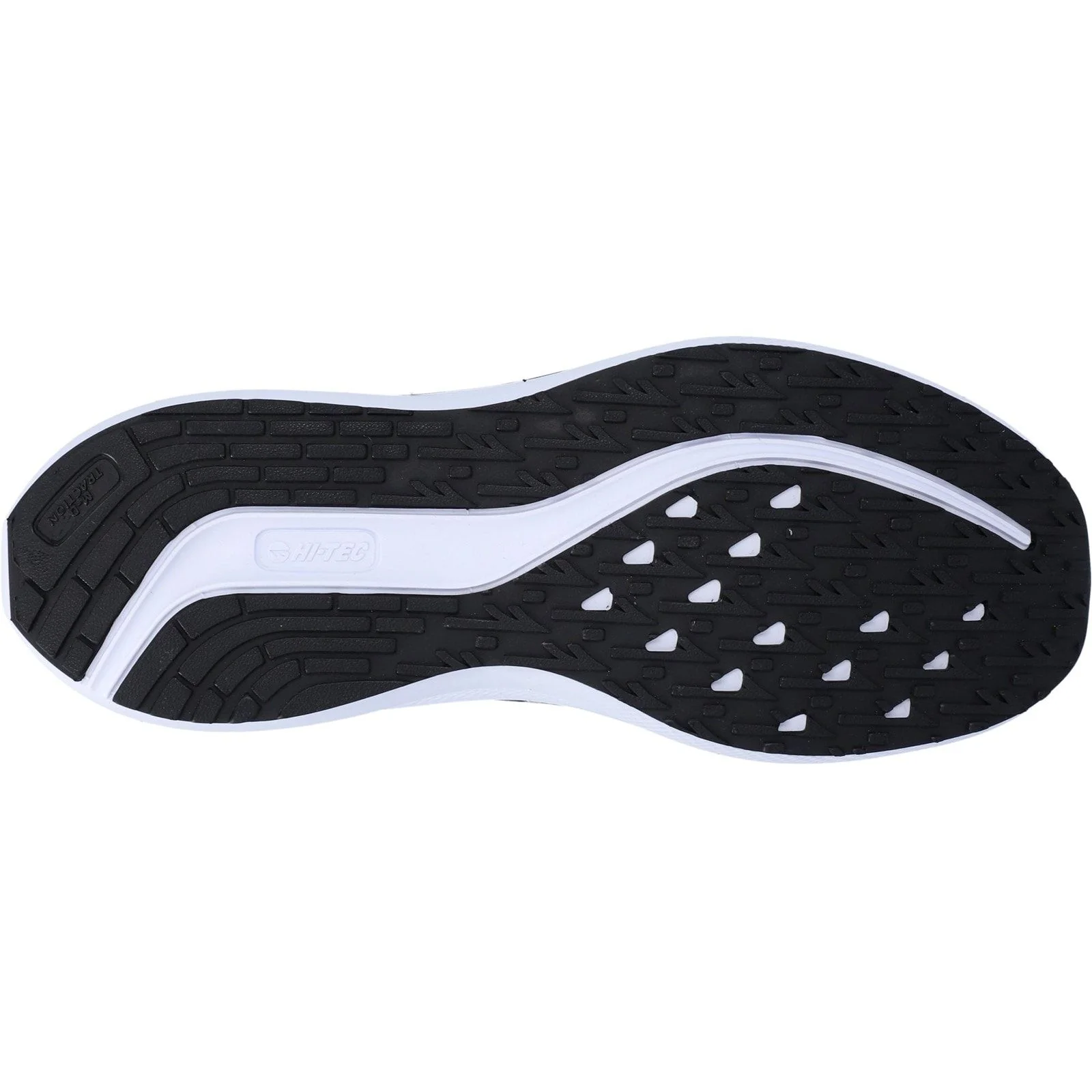 Hi-Tec Mens Santorini Trainers Cool Grey/Black/Acid Lime - Image 3