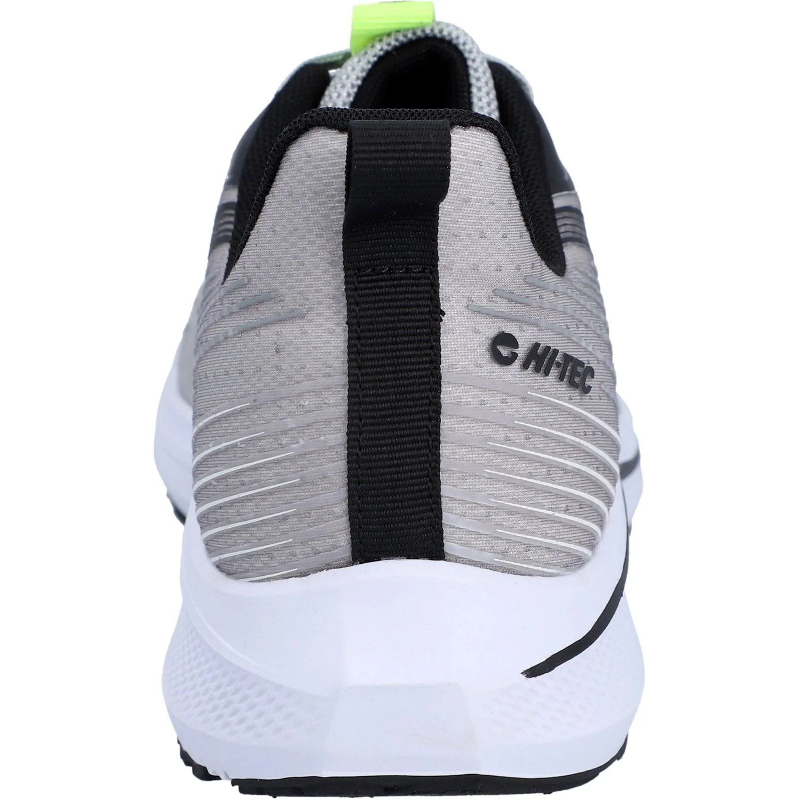 Hi-Tec Mens Santorini Trainers Cool Grey/Black/Acid Lime - Image 4