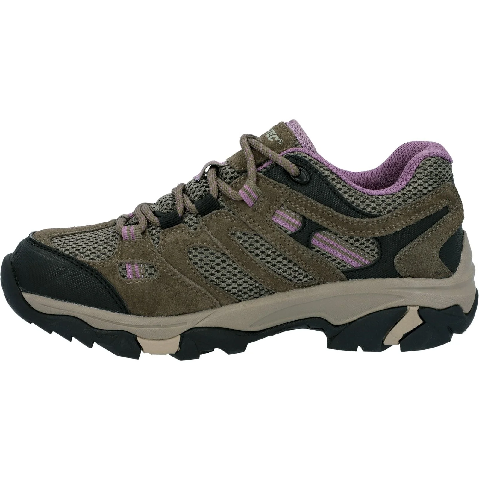 Hi-Tec Womens Apex Lite Low Hikers Taupe - Image 2