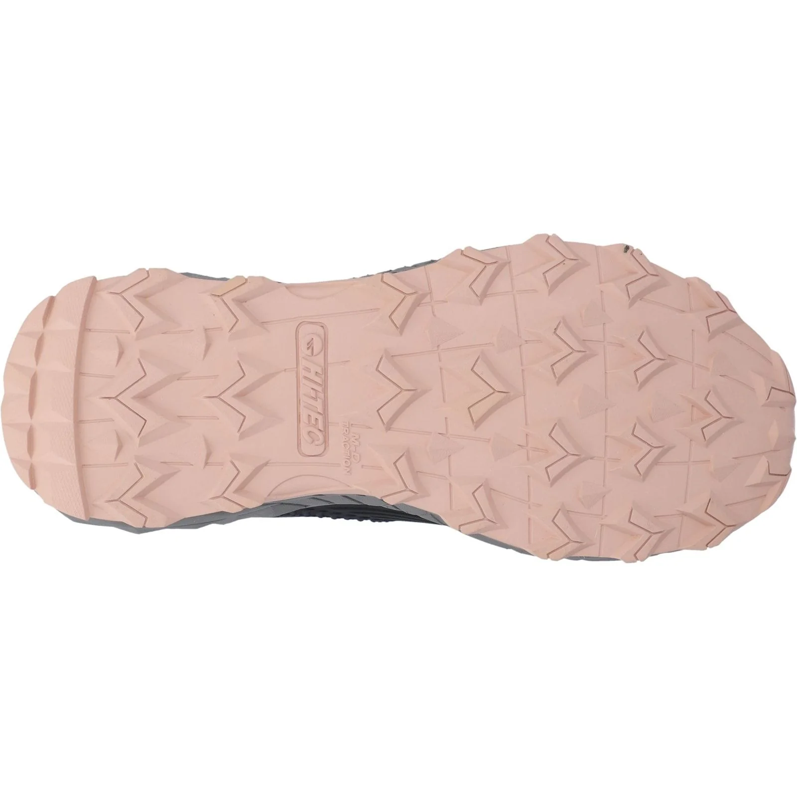 Hi-Tec Womens Fuse Trek Hiking Shoes Black/Steeple Grey/Cameo Rose - Image 3