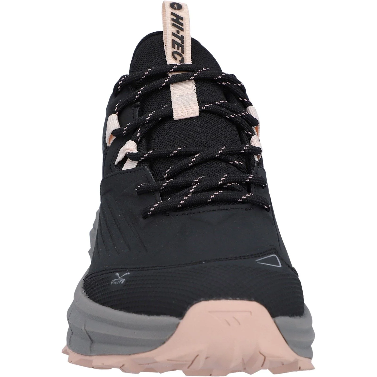 Hi-Tec Womens Fuse Trek Hiking Shoes Black/Steeple Grey/Cameo Rose - Image 5
