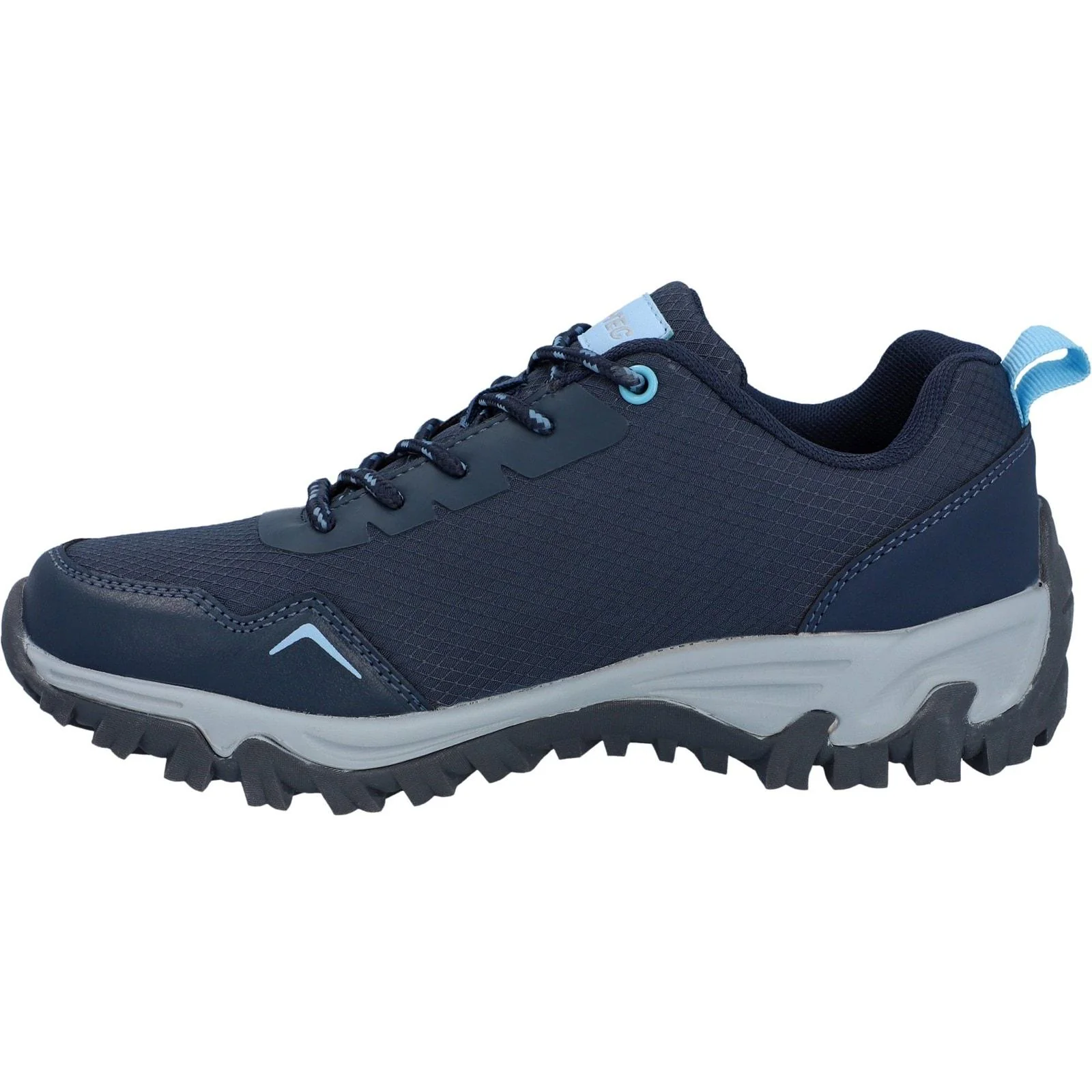 Hi-Tec Womens JAGUAR WOMENS WP Trail Shoe Indigo/Moonstone - Image 2