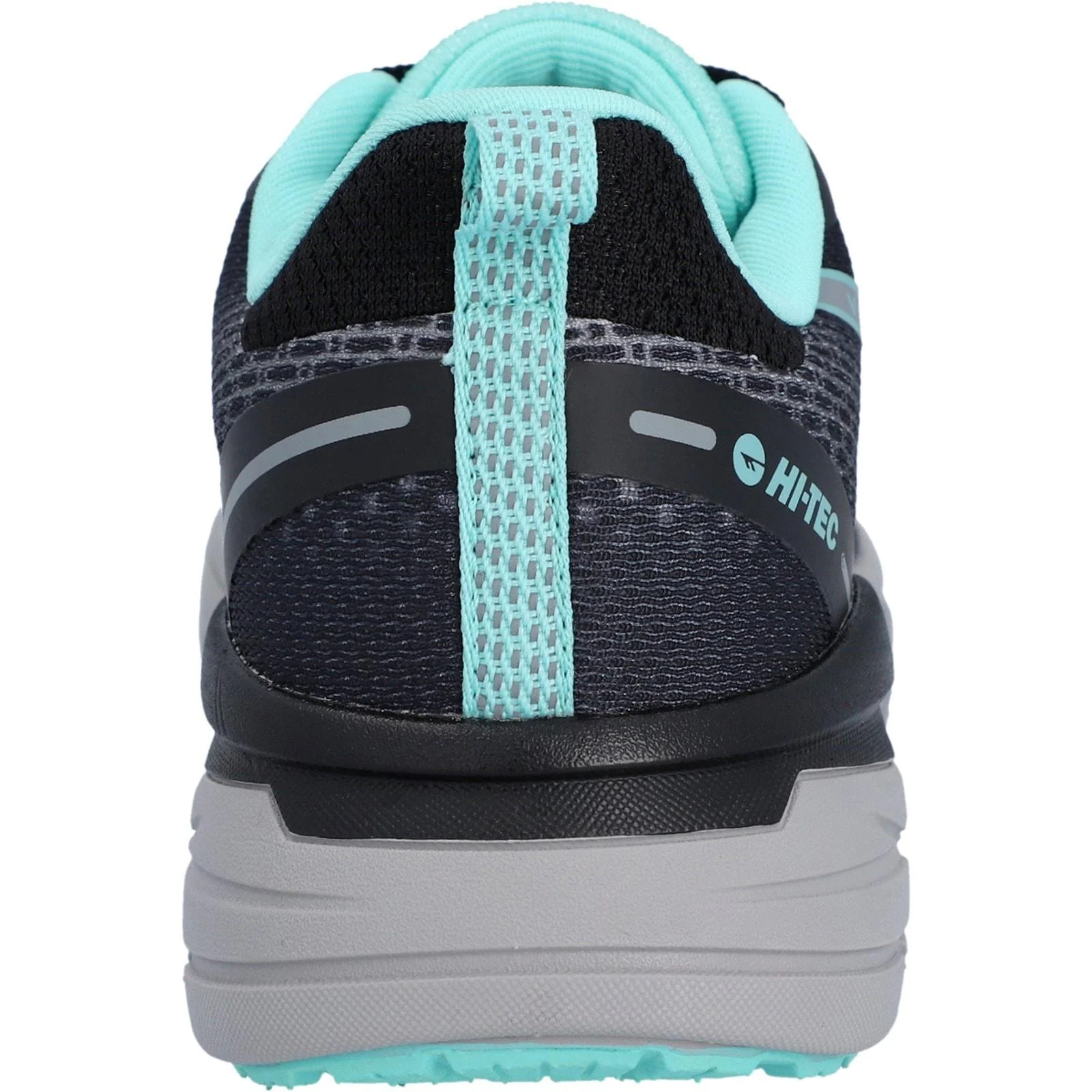 Hi-Tec Womens Promenade Trainers Black/Grey/Mint - Image 4