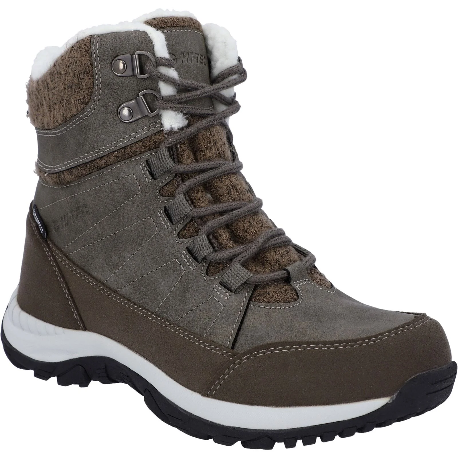 Hi-Tec Womens Riva Mid Boots Beige - Image 6