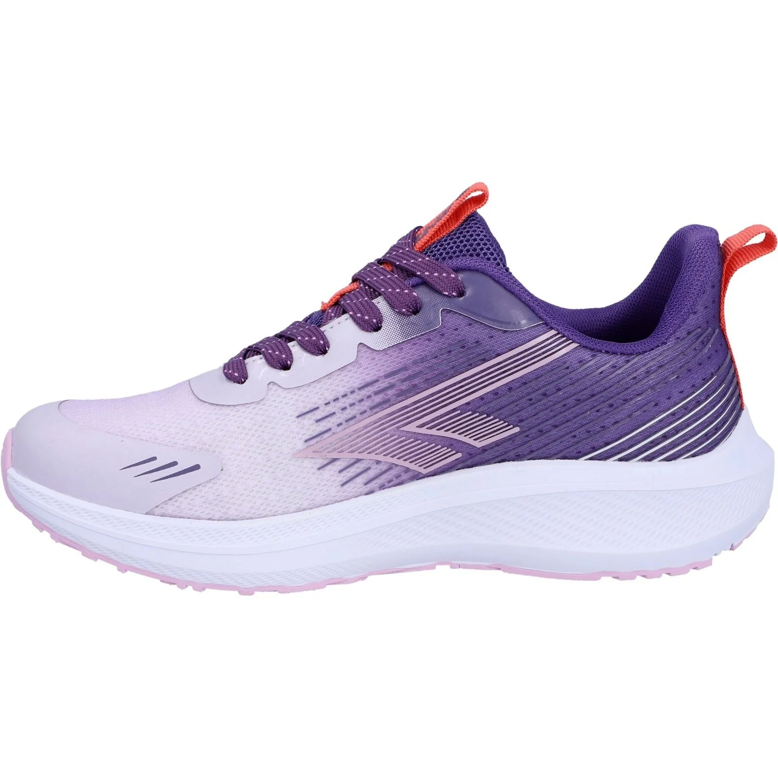 Hi-Tec Womens Santorini Trainers Mystical/Thistle/Burnt Coral - Image 2
