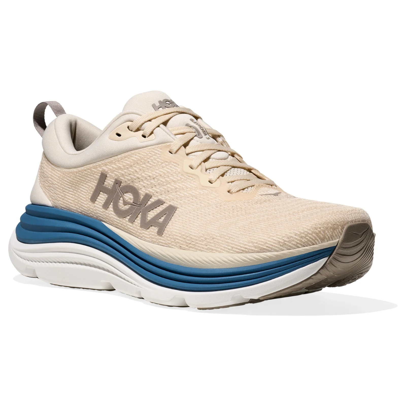 HOKA Mens GAVIOTA 5 White - Image 5