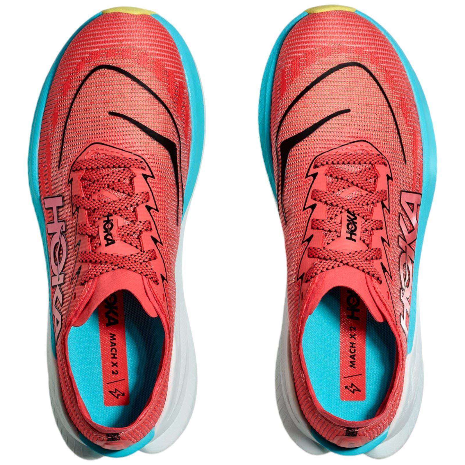 Hoka Mach x 2 Mens Red - Image 3