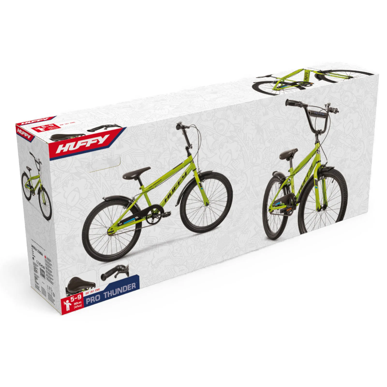 Huffy Pro Thunder 20-inch Durable Steel Kids Bike - Image 19