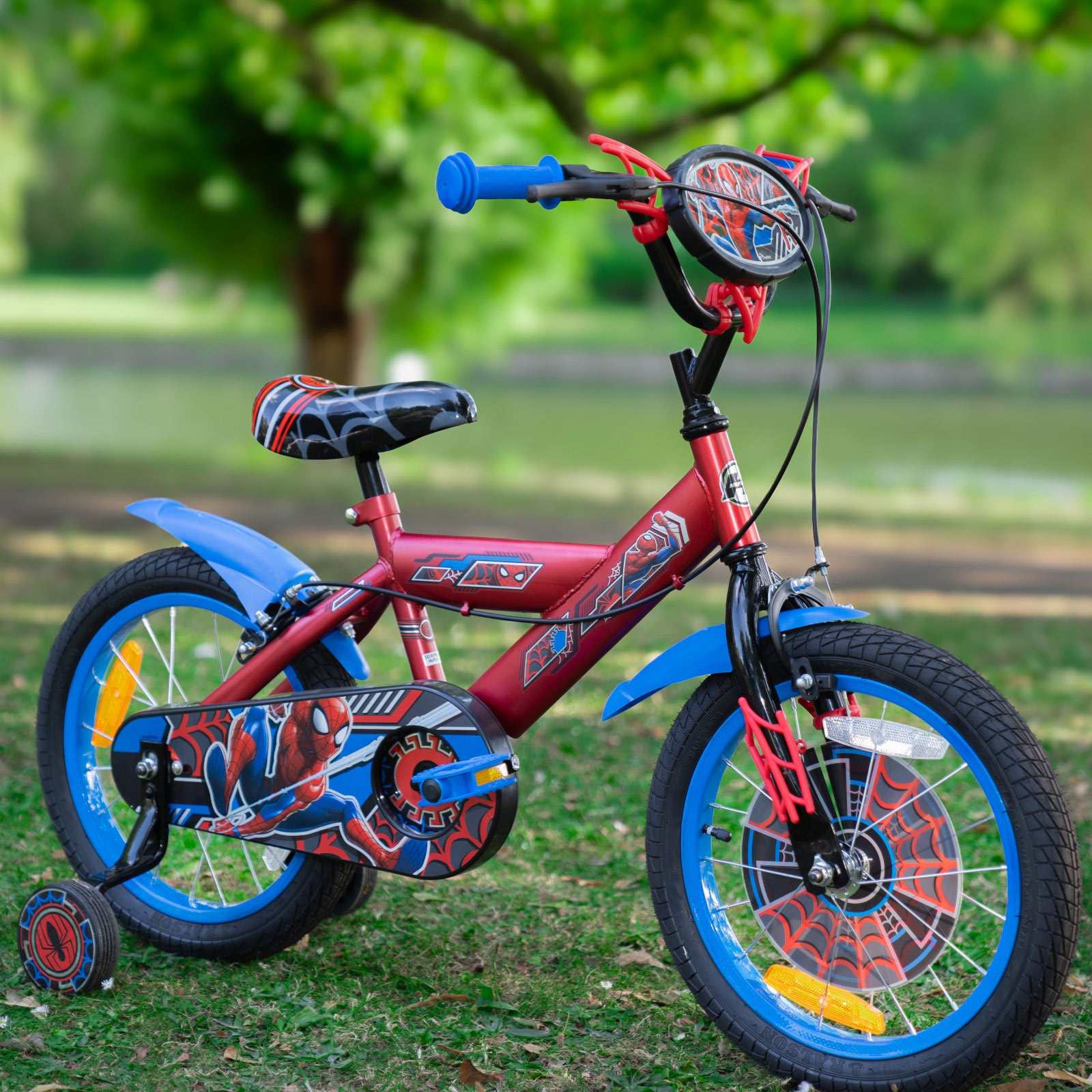 Huffy 16-inch Marvel Spider-Man Kids Bike<br> - Image 13