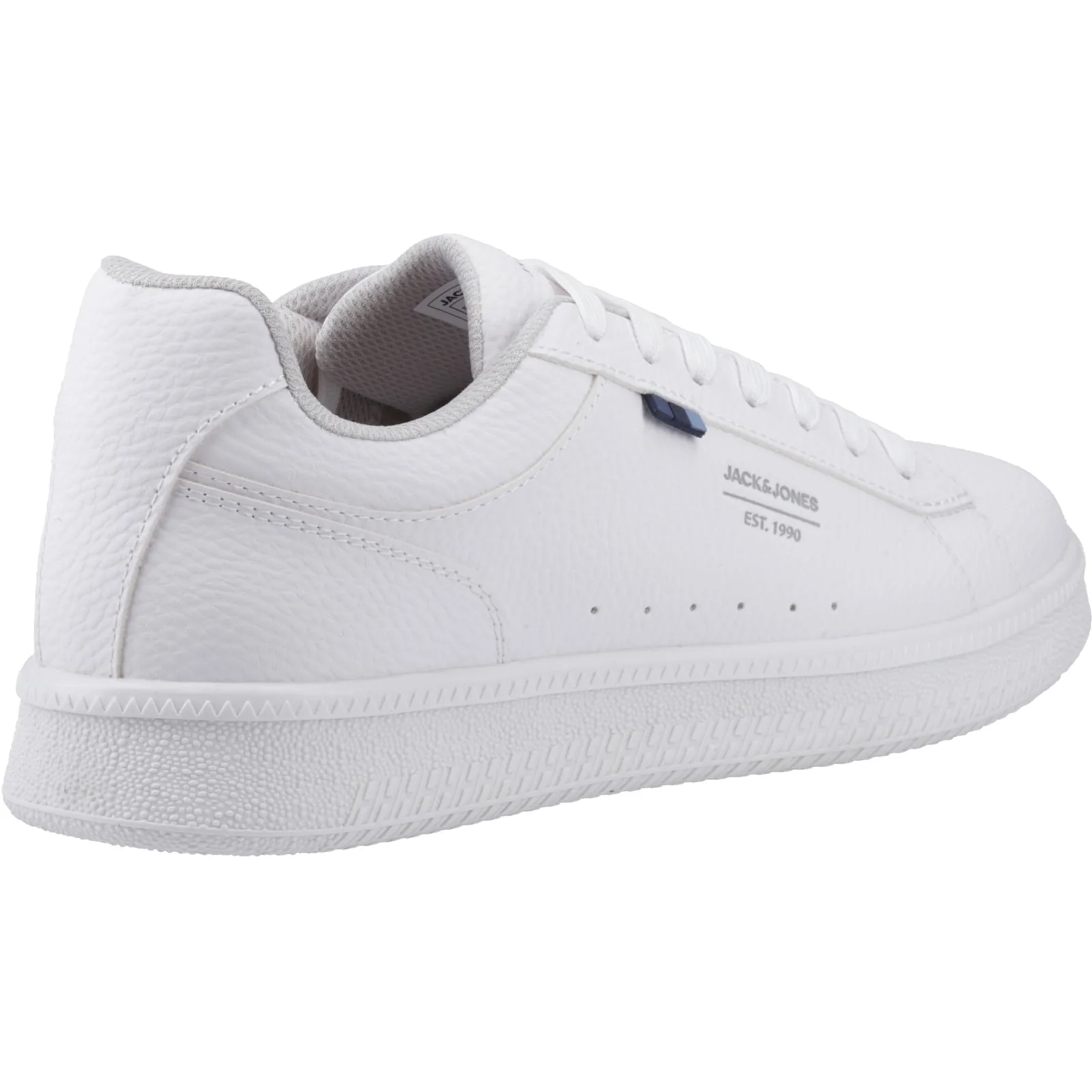 Jack & Jones Mens Haven Tumble Trainer Bright White - Image 4