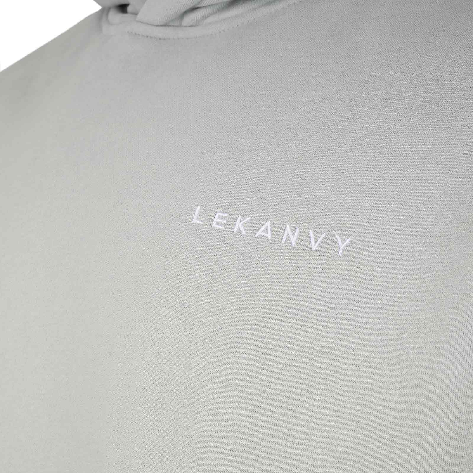 LeKanvy Everyday Fleece Hoodie - Pale Blue - Image 5