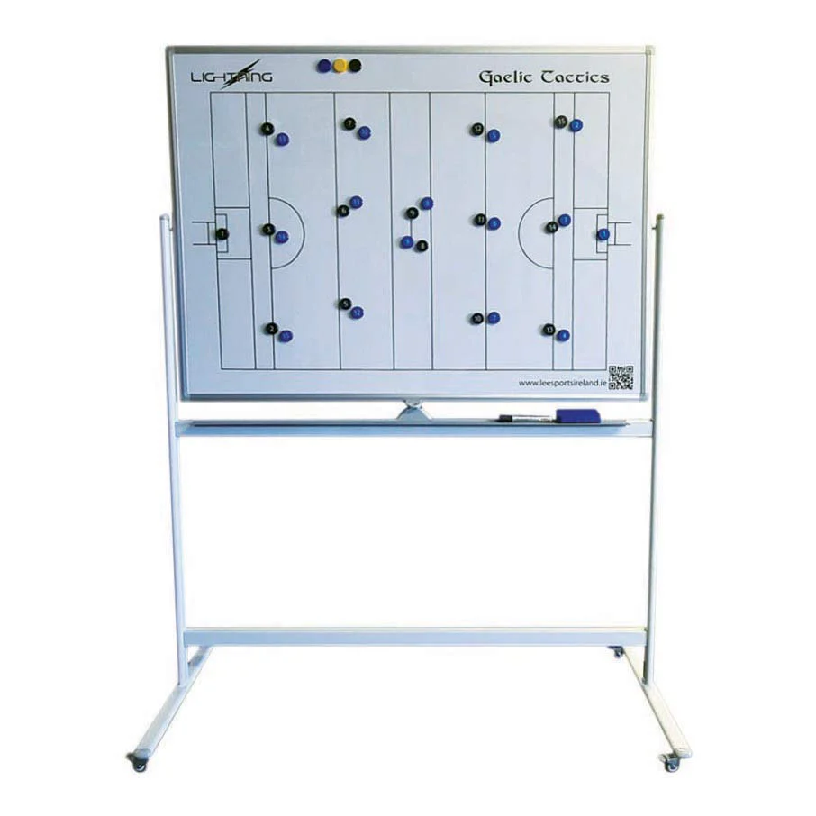 LIGHTNING GAA Dressing Room Flip Frame Tactic Board (60 x 90 cm)