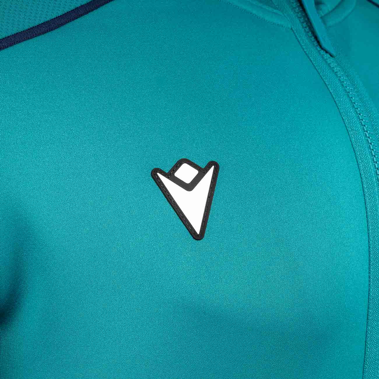 Macron Connacht Rugby 2025/26 Kids Full-Zip Travel Hoodie - Image 5
