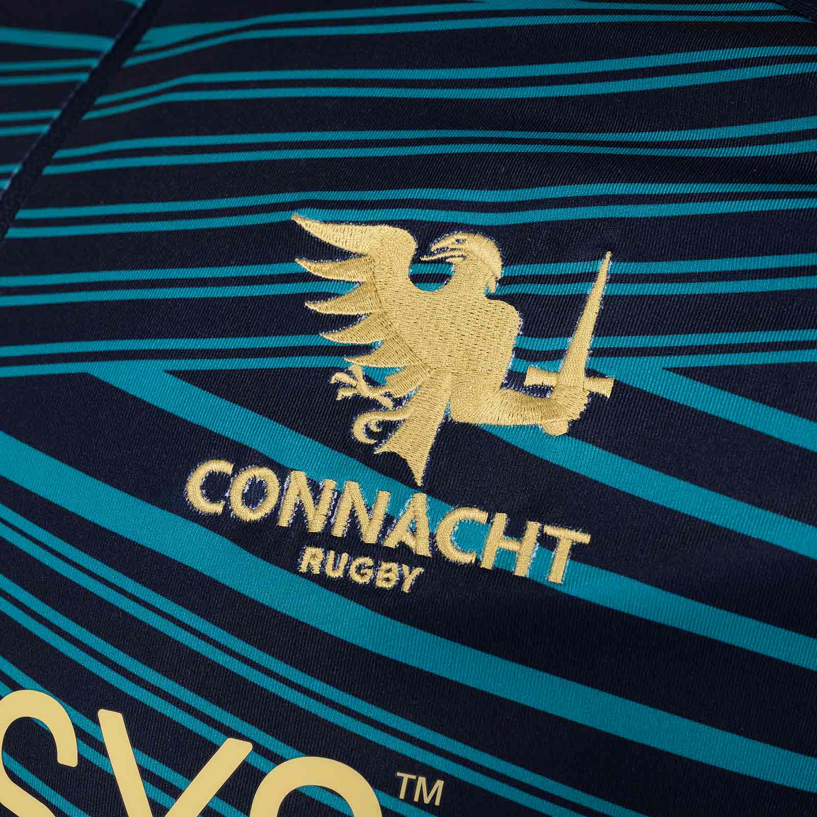 Macron Connacht Rugby 2025/26 Mens Warm-Up Training Top - Image 5