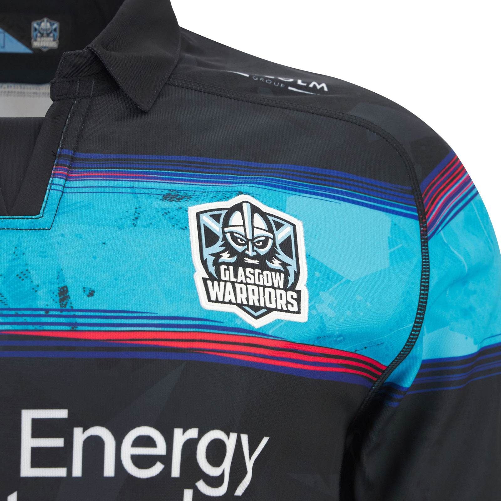 Macron Glasgow Warriors Rugby 2025/26 Euro Replica Shirt - Image 3