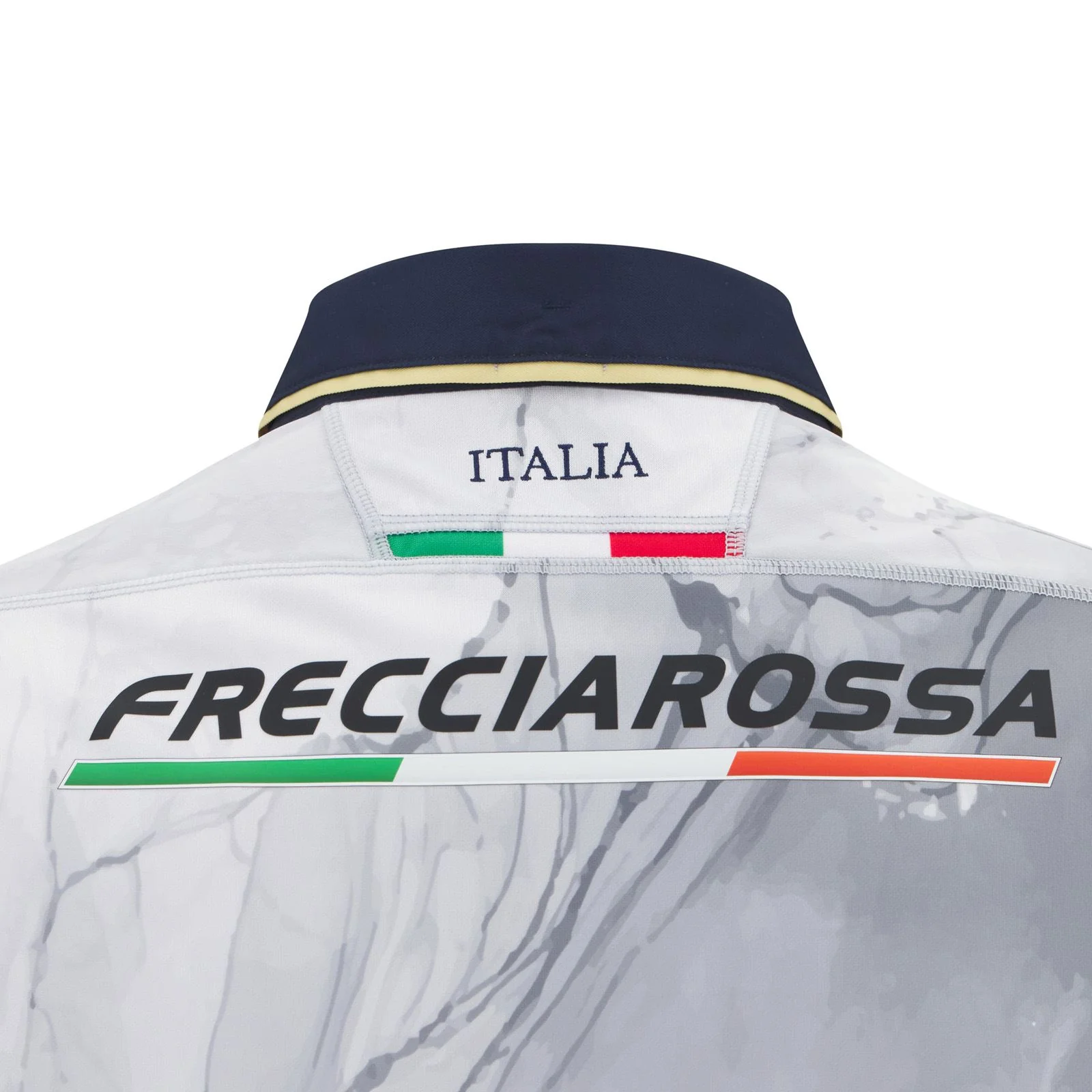 Macron Italy Rugby 2025/26 Kids Short Sleeved Away Jersey - Image 4