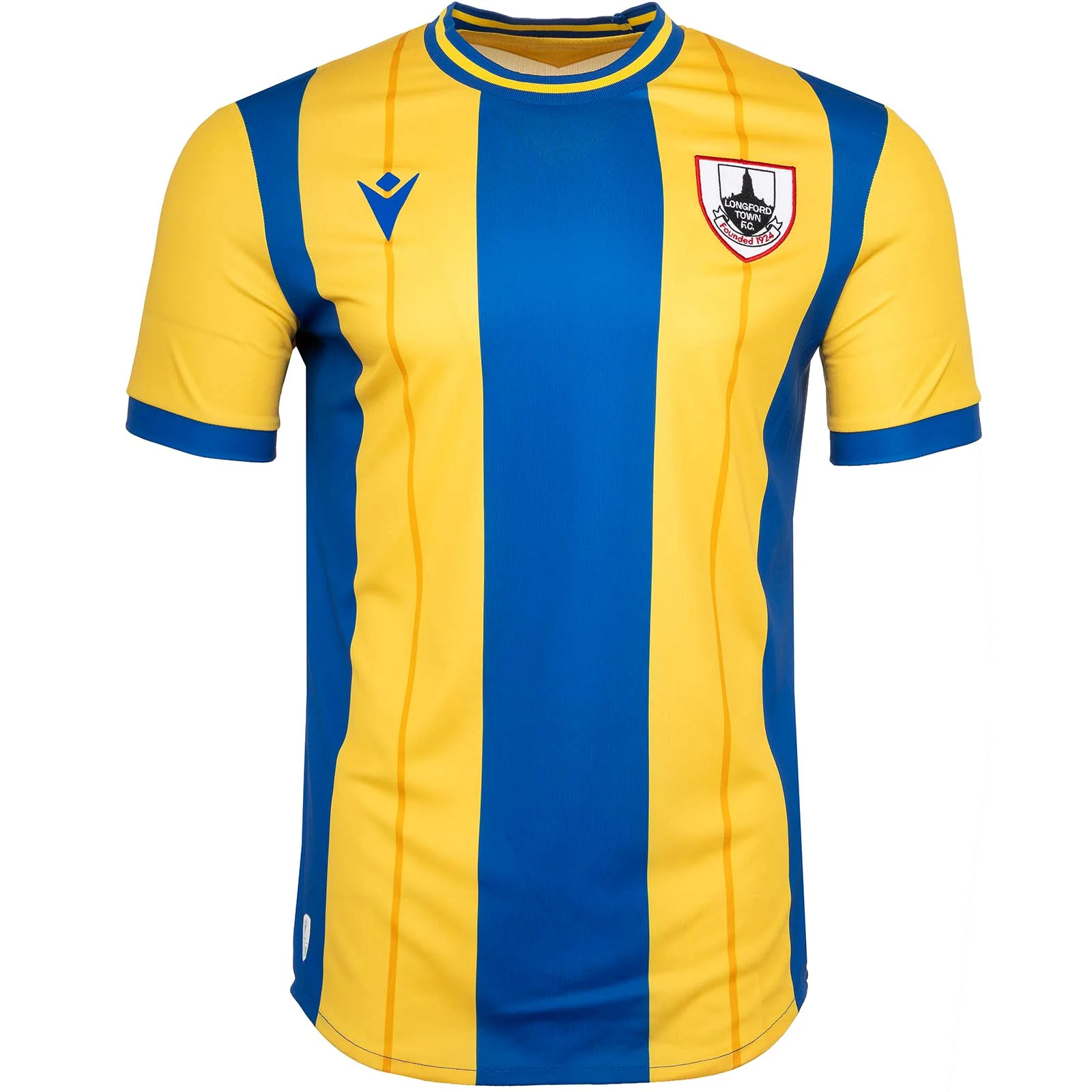 Macron Longford Town Football 2025/26 Kids Away Jersey