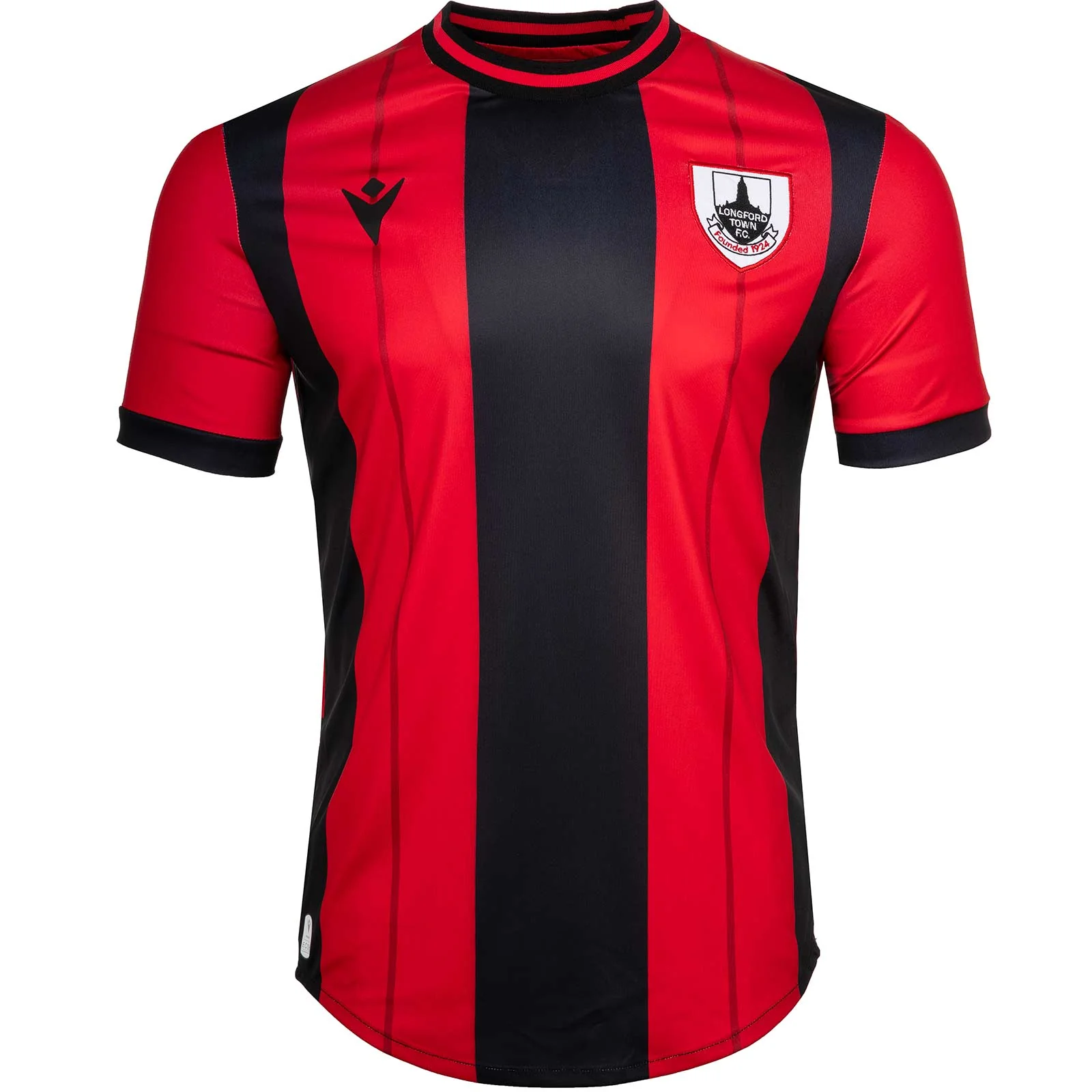 Macron Longford Town Football 2025/26 Mens Home Jersey