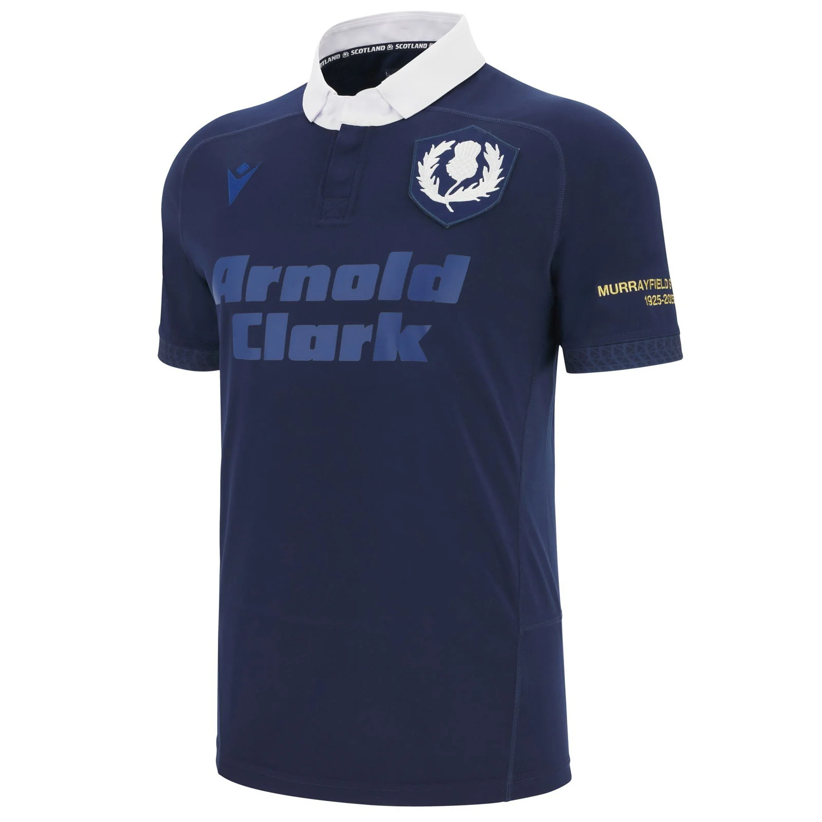 Macron Scotland Rugby 2025 Murrayfield 100th Anniversary Jersey