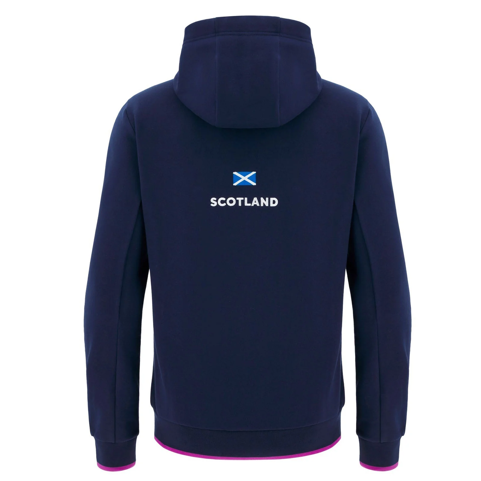 Macron Scotland Rugby 2025/26 Kids Comfortable Travel Hoodie - Image 2