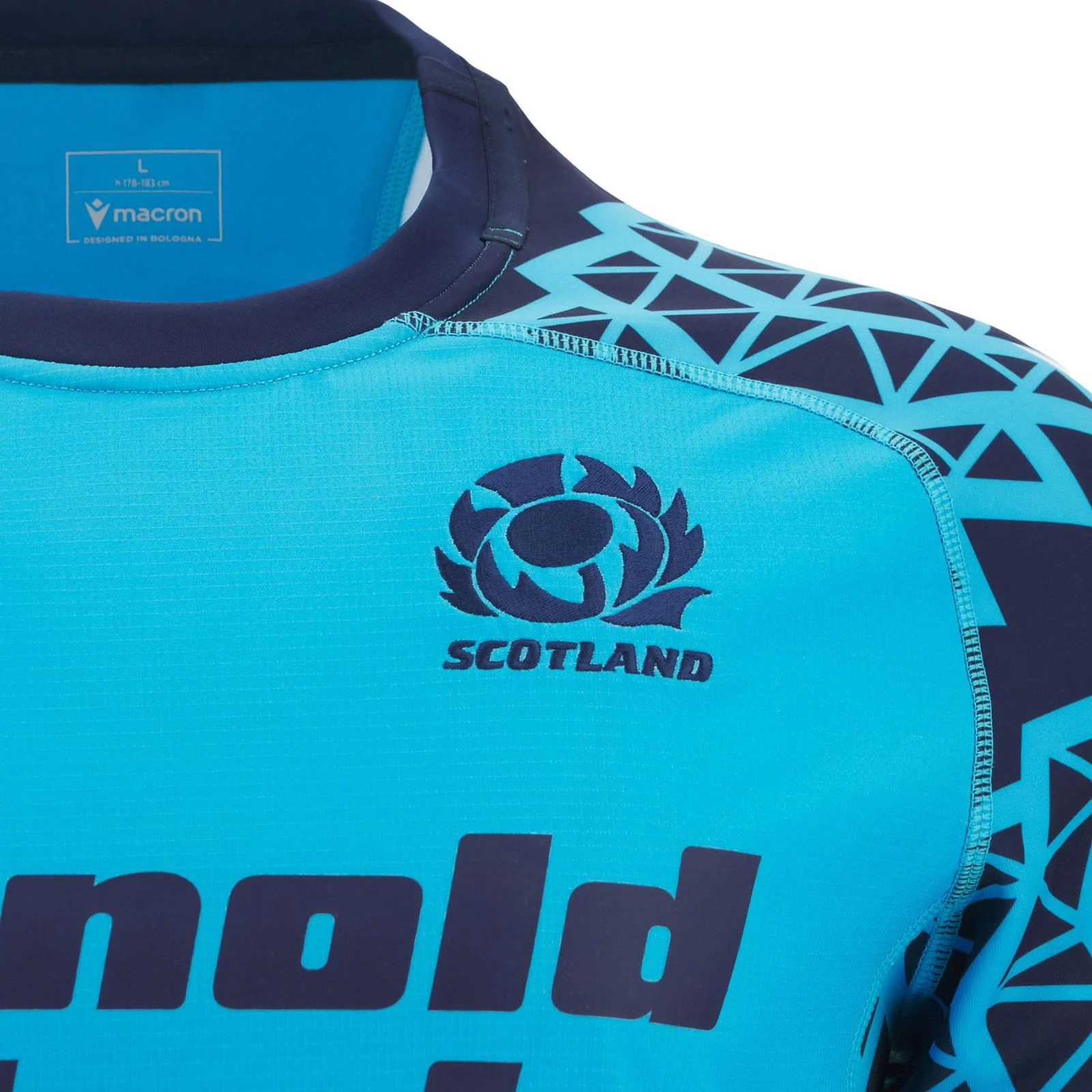 Macron Scotland Rugby 2025/26 Sky Training Jersey - Image 3