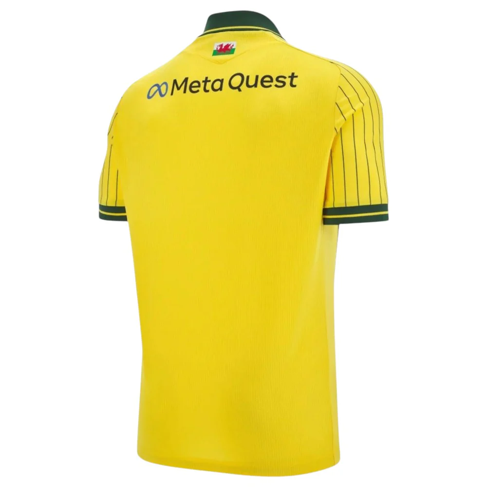 Macron Wrexham Football 2025/26 Kids Short Sleeved Away Jersey - Image 2