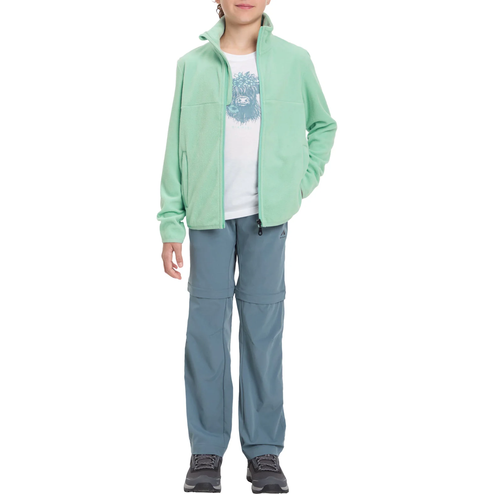 McKinley Amara Girls Full-Zip Fleece Cardigan - Image 5