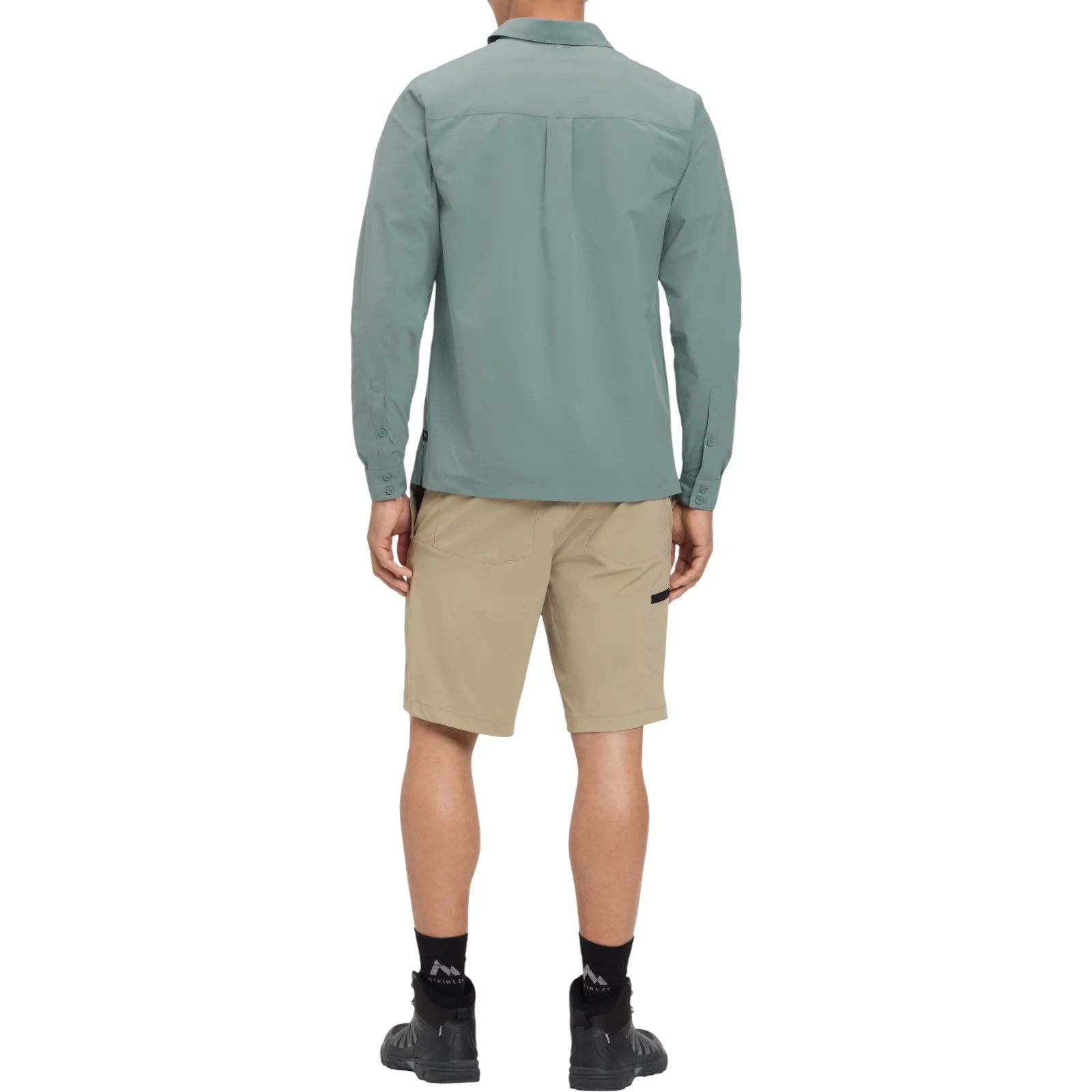 McKinley Palola Lightweight Mens Long-Sleeve Hiking Shirt - Image 4