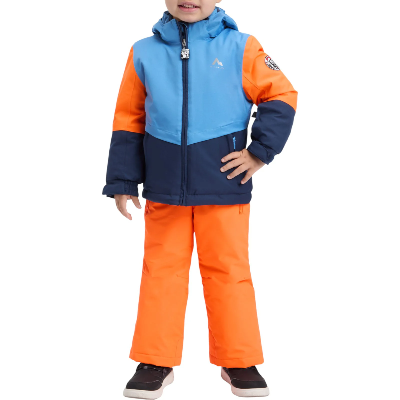 Mckinley Kids Dario Padded Jacket Blue - Image 7