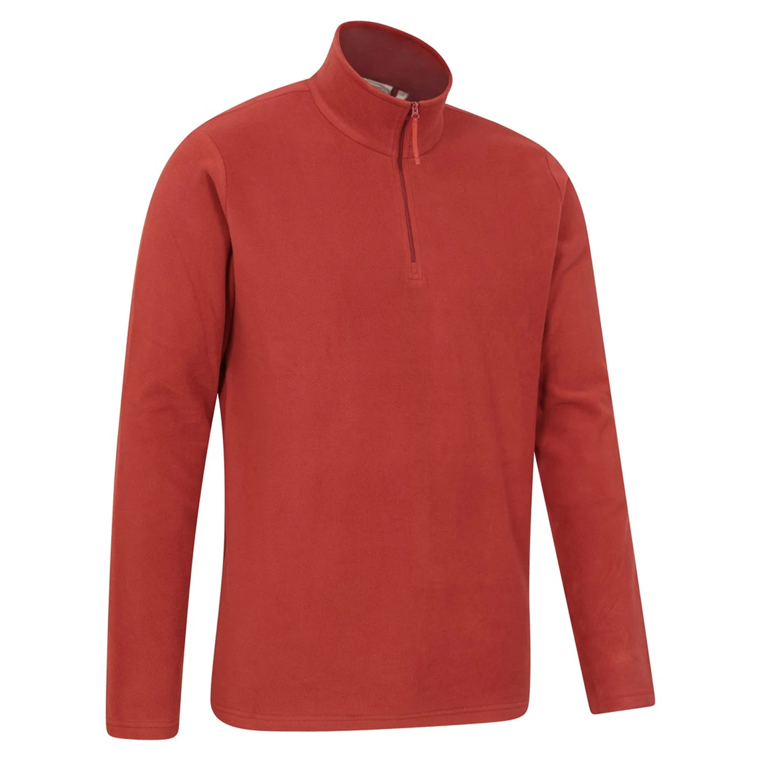 Mountain Warehouse Mens Camber II Half Zip Fleece Red - Image 3