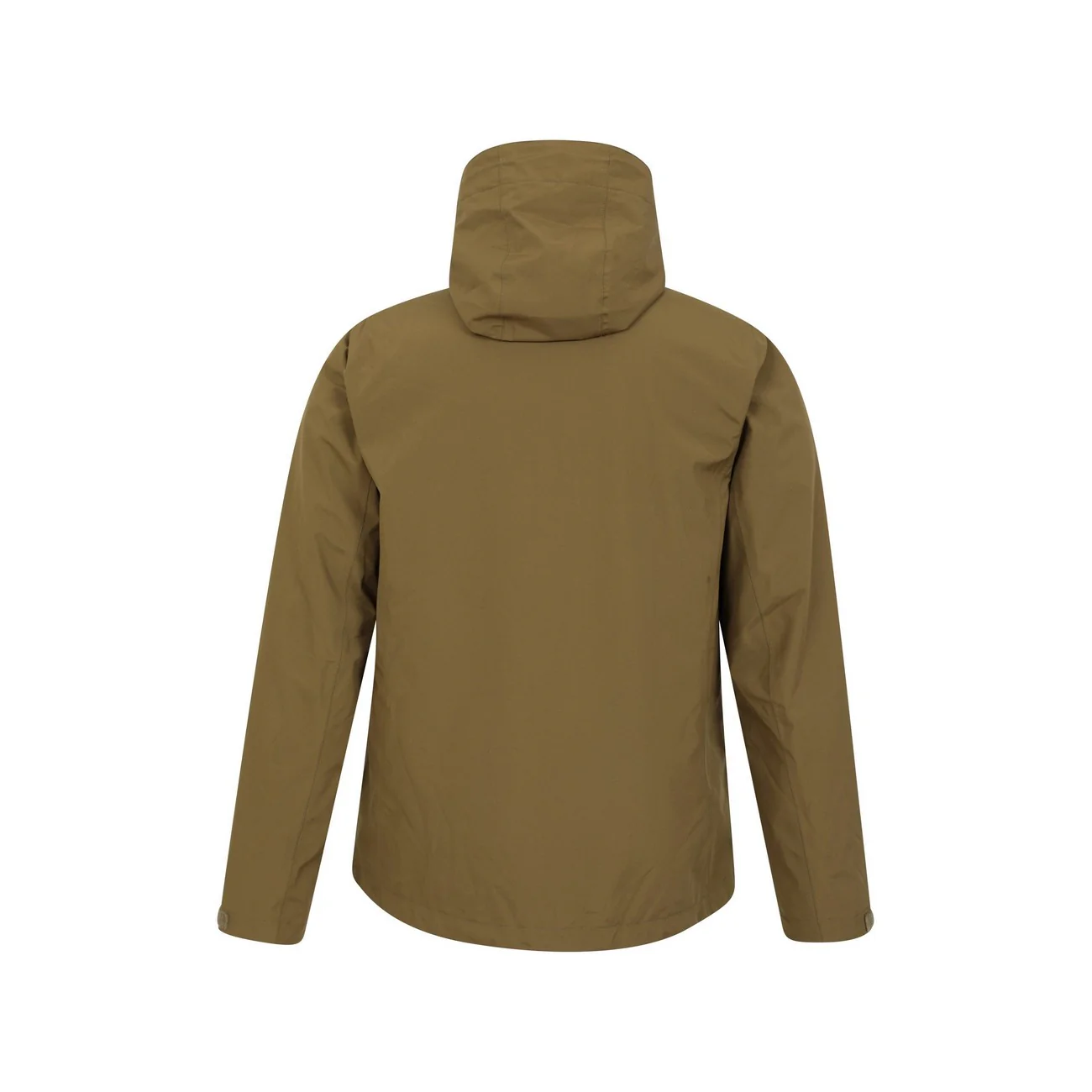 Mountain Warehouse Mens Covert Waterproof Jacket Dark Khaki - Image 2