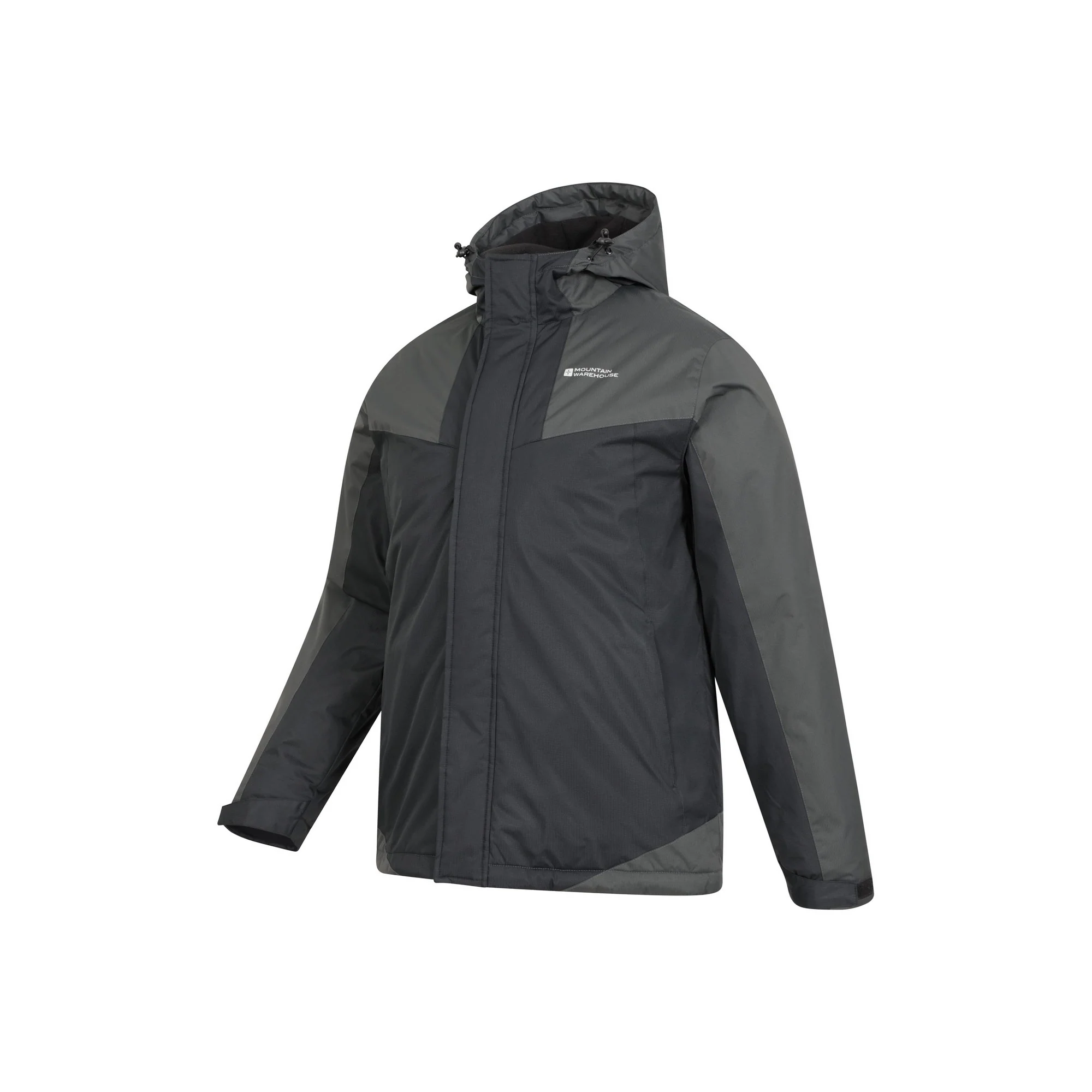 Mountain Warehouse Mens Dusk III Ski Jacket Black/Grey - Image 3