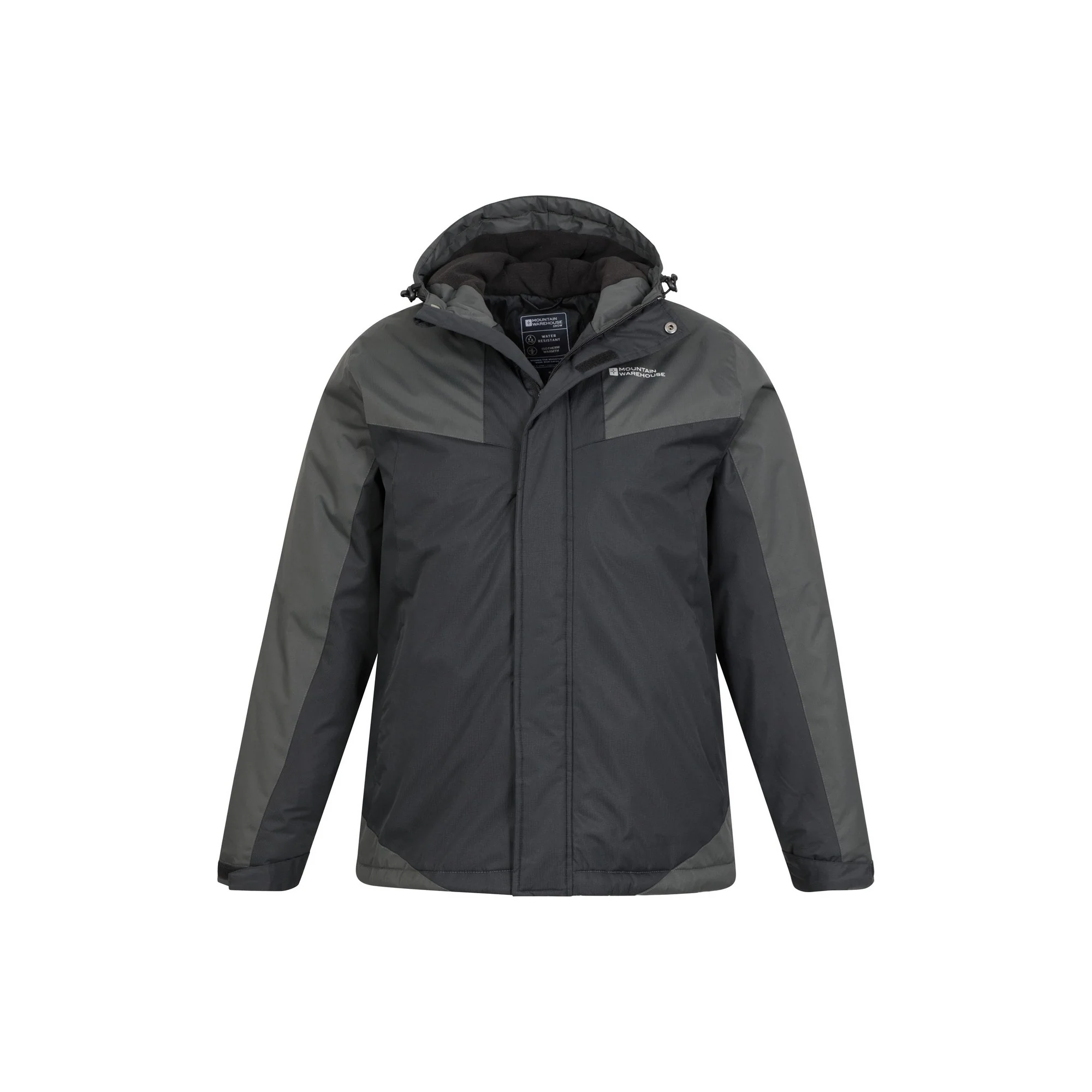 Mountain Warehouse Mens Dusk III Ski Jacket Black/Grey - Image 4