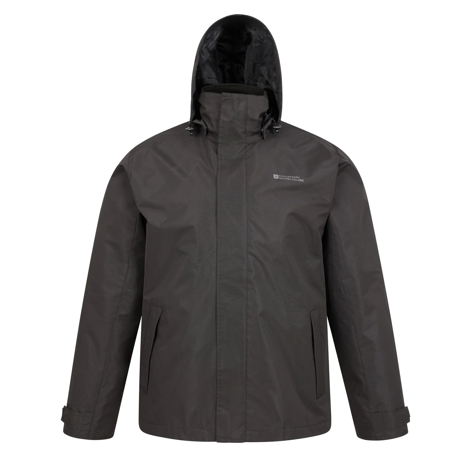 Mountain Warehouse Mens Fell II 3 in 1 Jacket Black