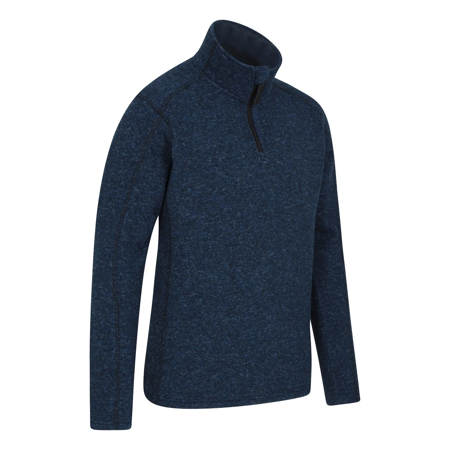 Mountain Warehouse Mens Idris II Half Zip Fleece Top Navy - Image 3