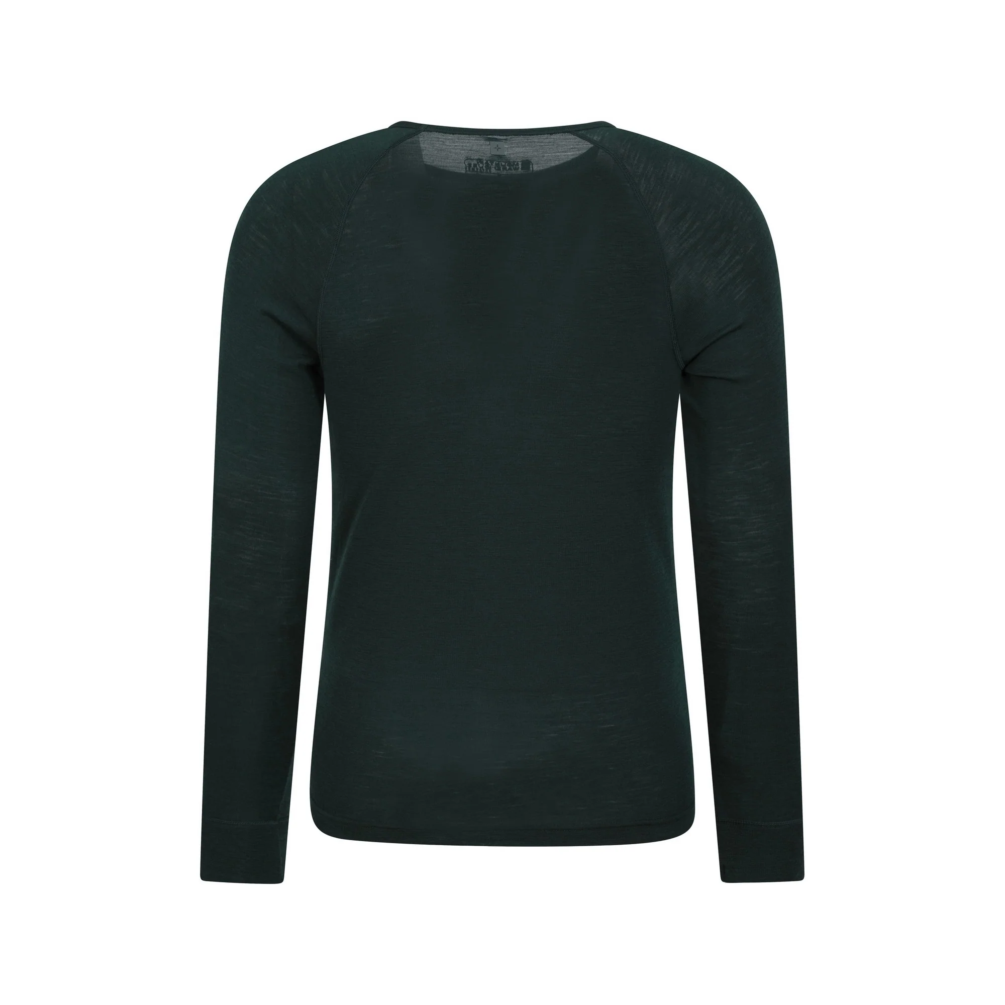 Mountain Warehouse Mens Merino Wool Thermal Top Dark Green - Image 2