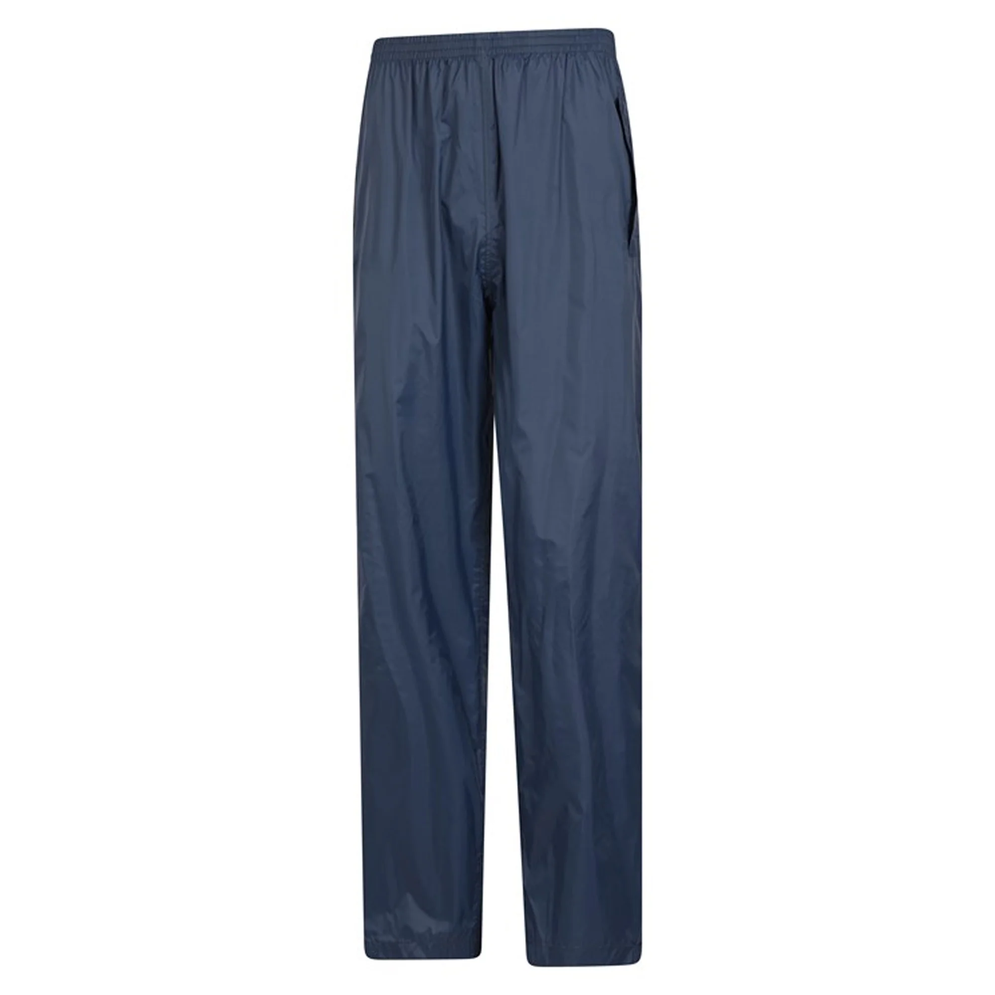 Mountain Warehouse Mens Pakka Waterproof Over Trousers Navy - Image 3