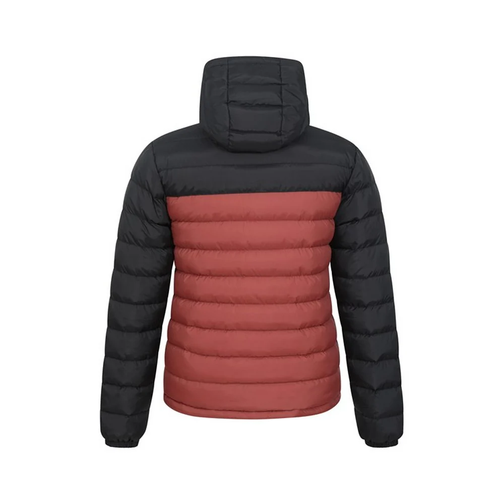 Mountain Warehouse Mens Seasons II Camo Padded Jacket Berry - Image 2