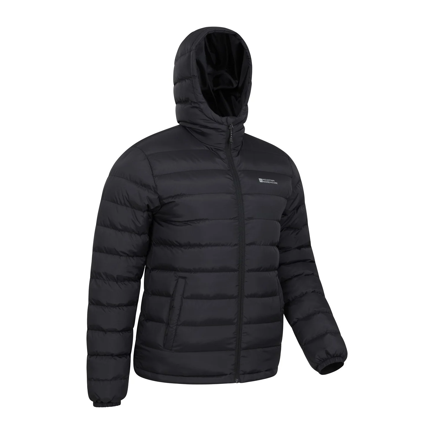 Mountain Warehouse Mens Seasons II Padded Jacket Black - Image 3